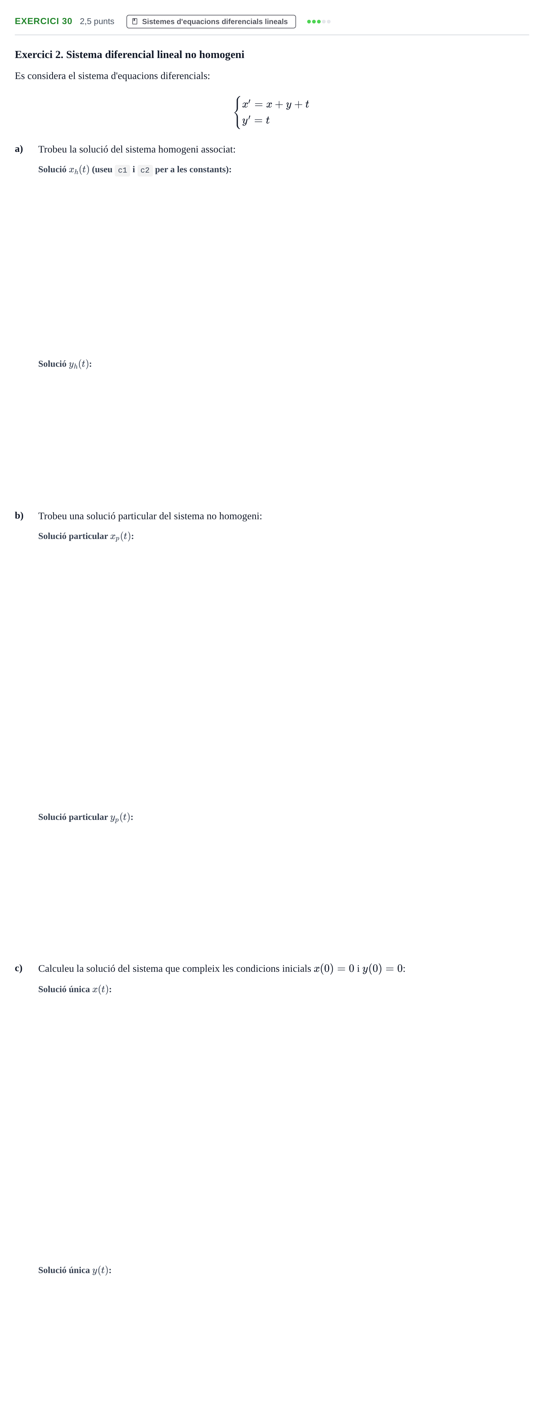 Enunciado: Problema 30 · Matemáticas I UB 2021