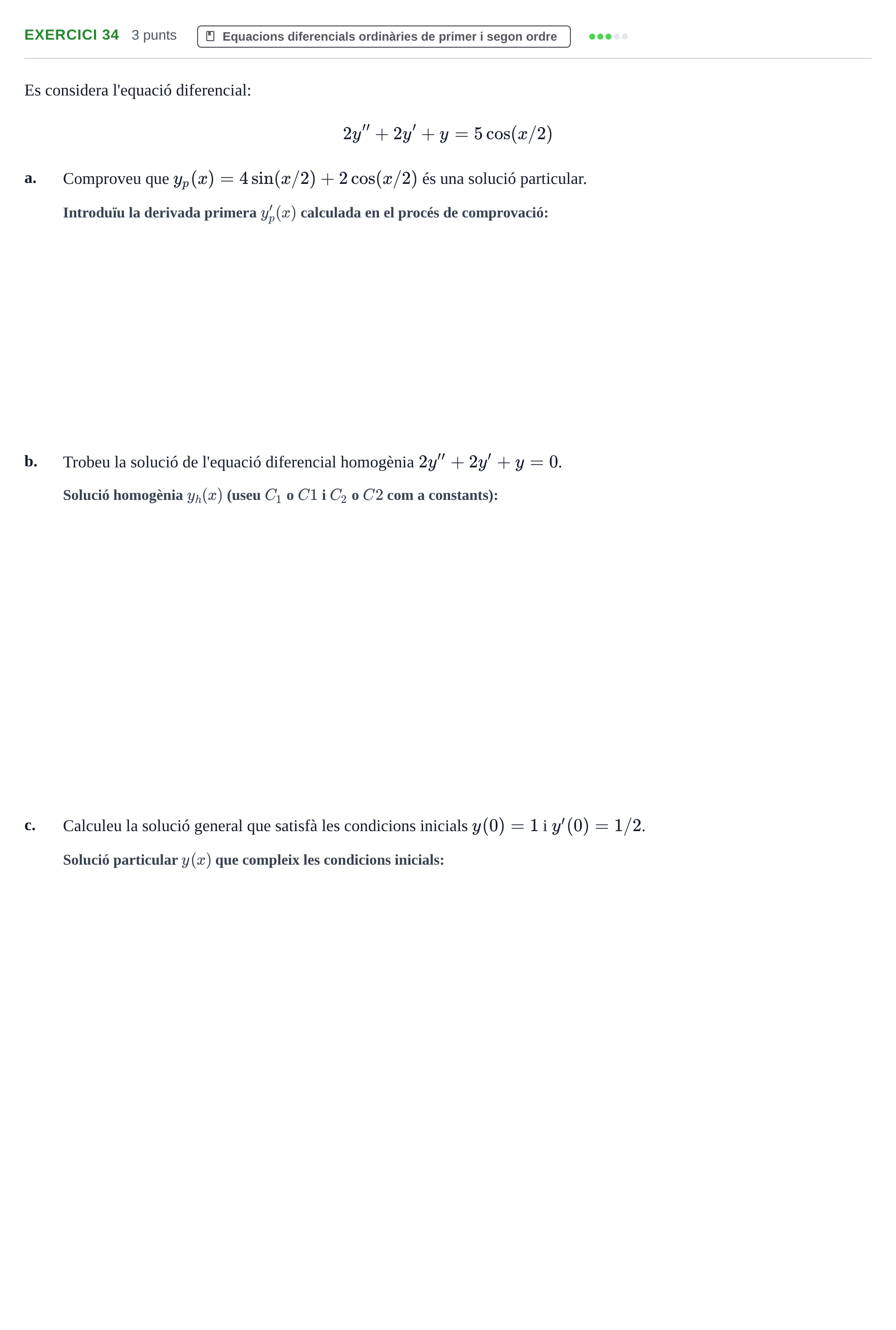 Enunciado: Problema 34 · Matemáticas I UB 2021