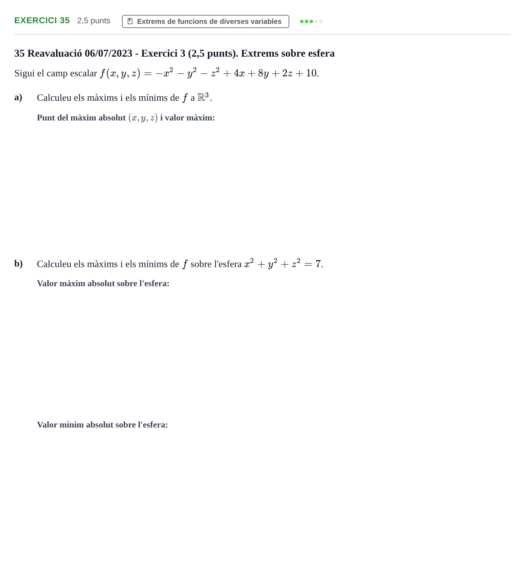 Enunciado: Problema 35 · Matemáticas I UB 2021