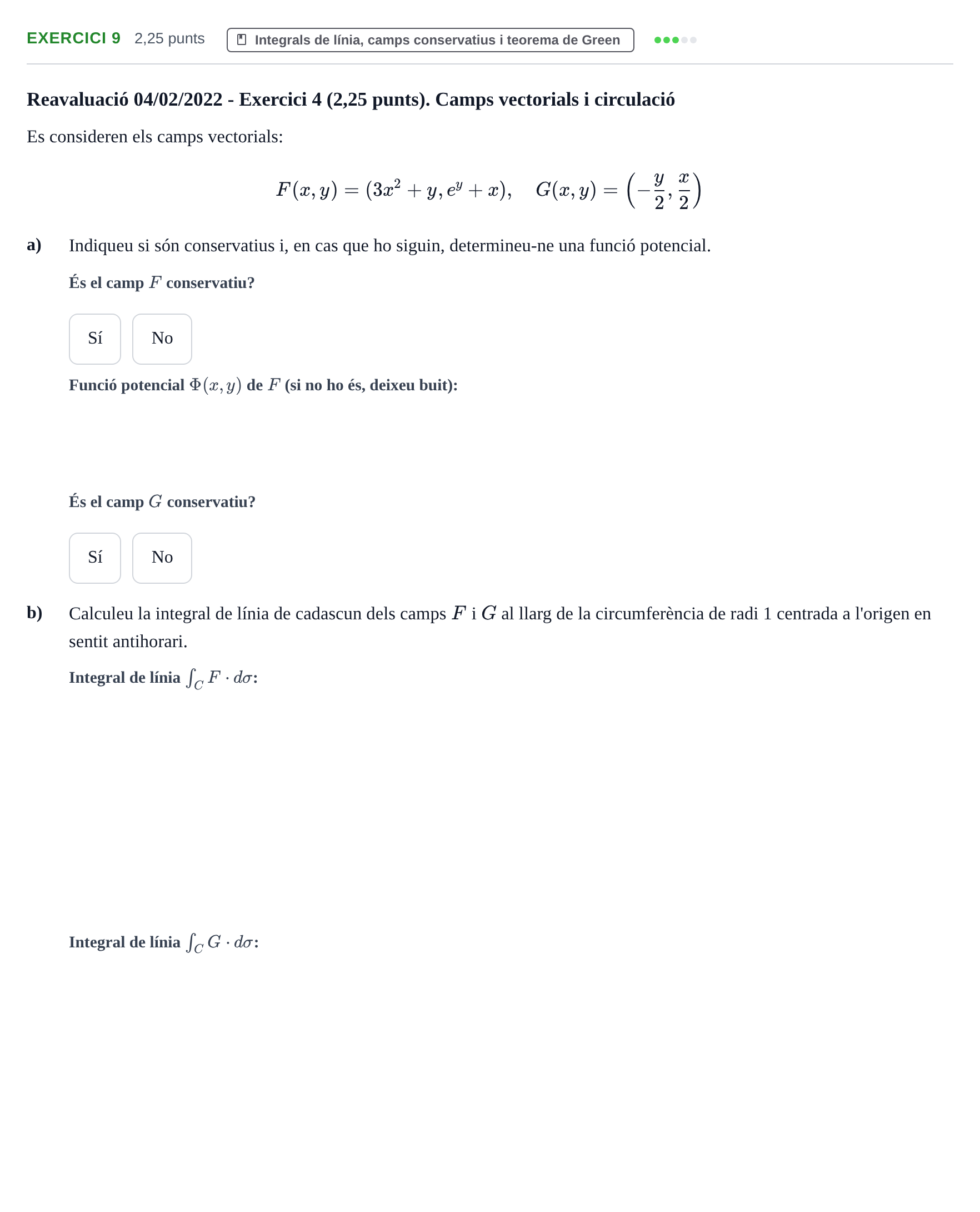 Enunciado: Problema 9 · Matemáticas I UB 2021