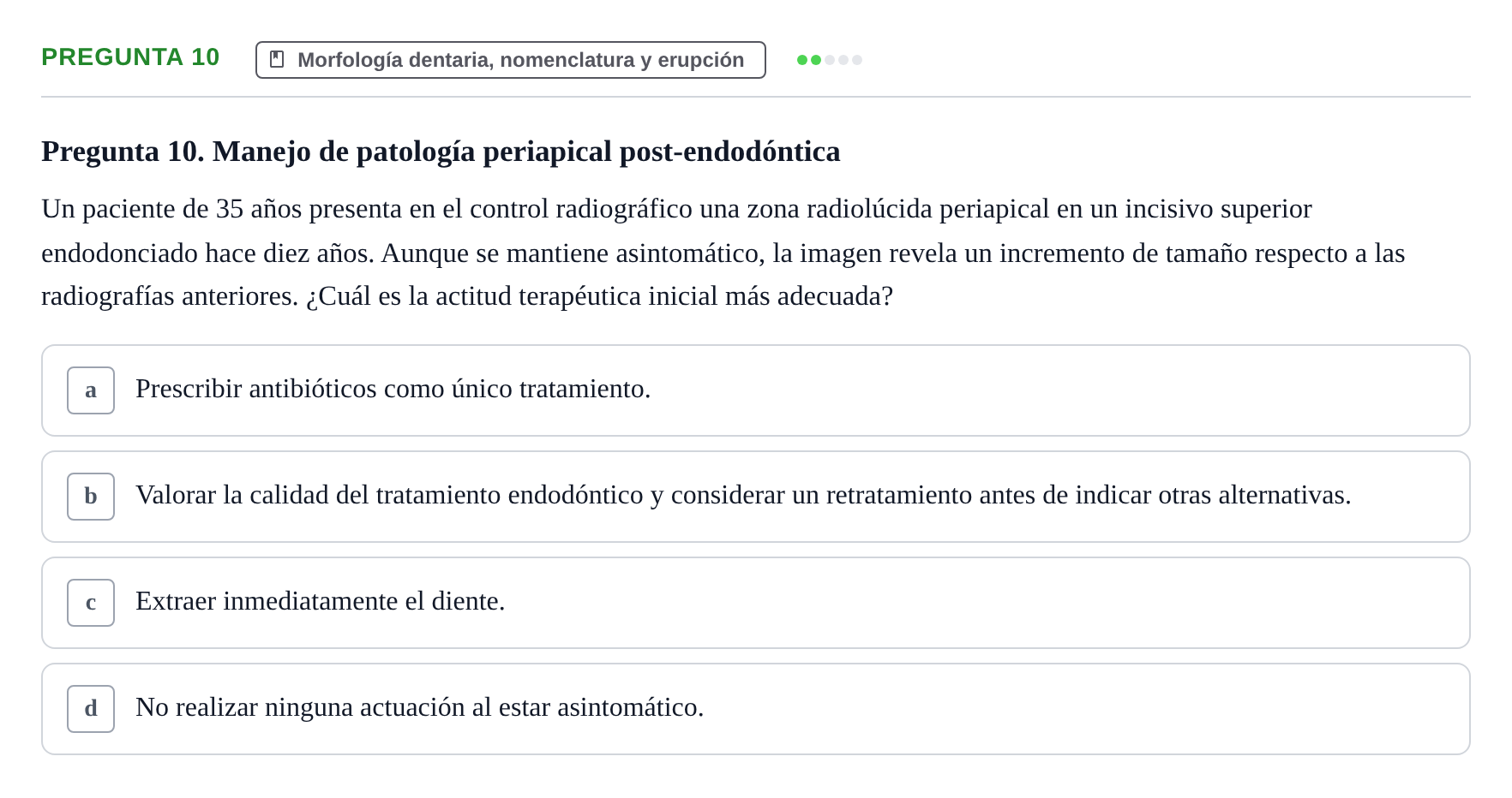 Enunciado: Pregunta 10
