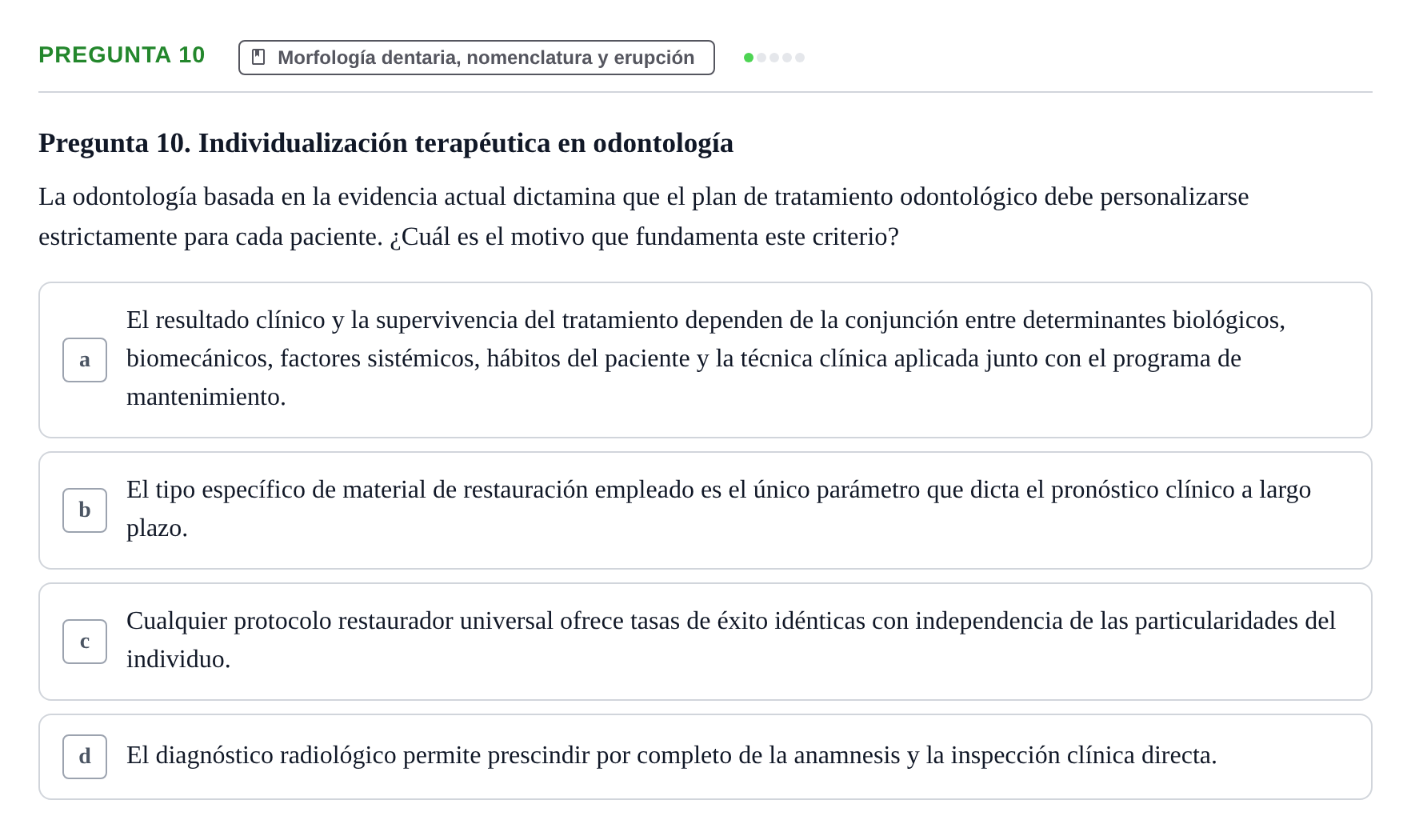 Enunciado: Pregunta 10