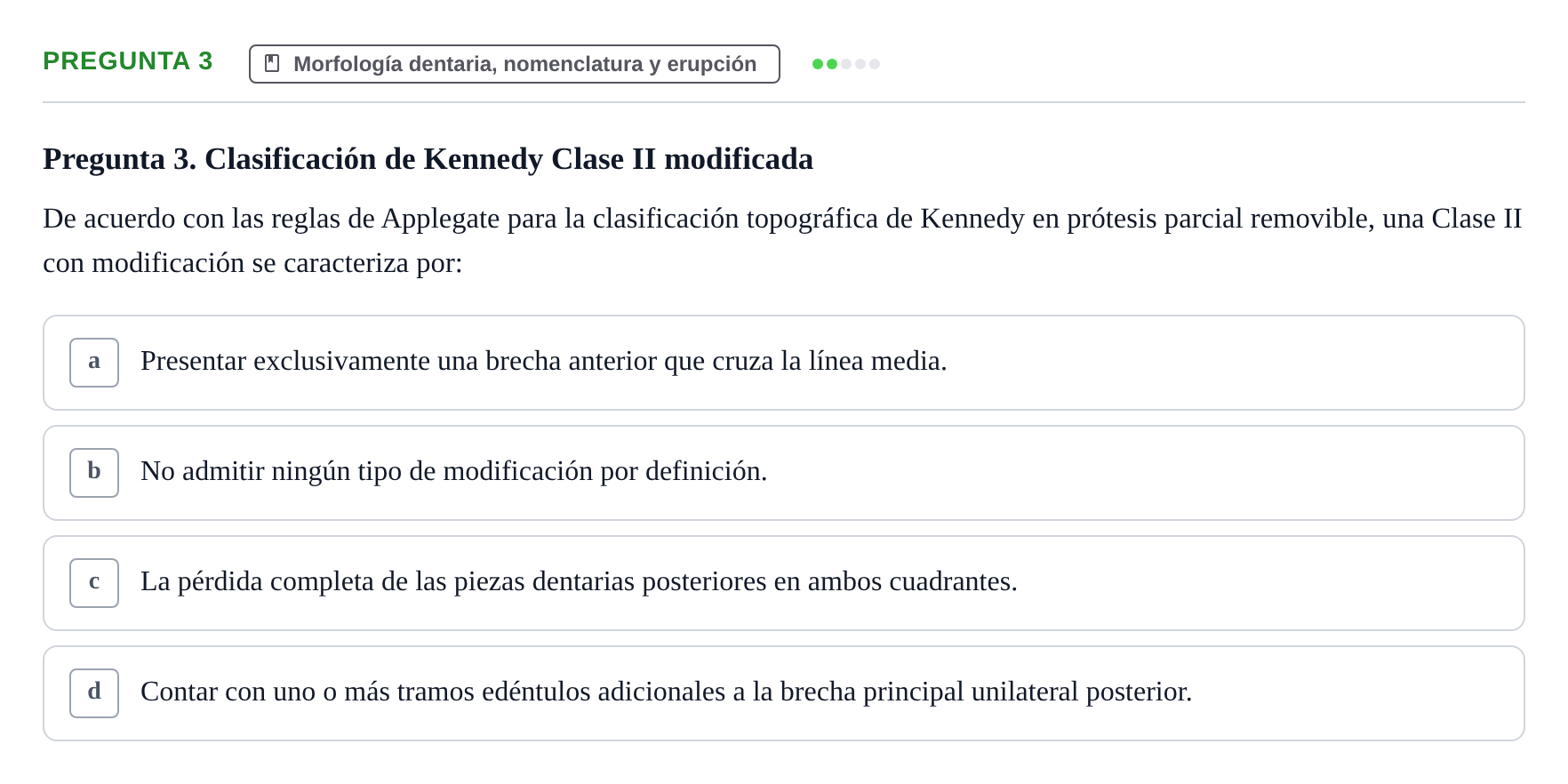 Enunciado: Pregunta 3