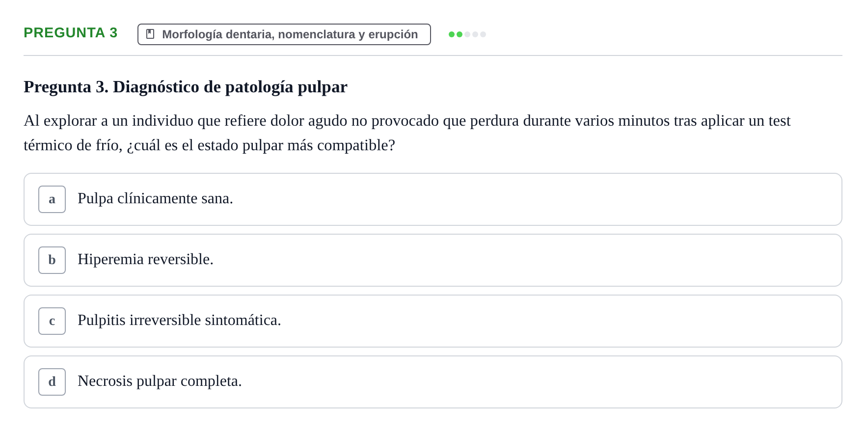 Enunciado: Pregunta 3