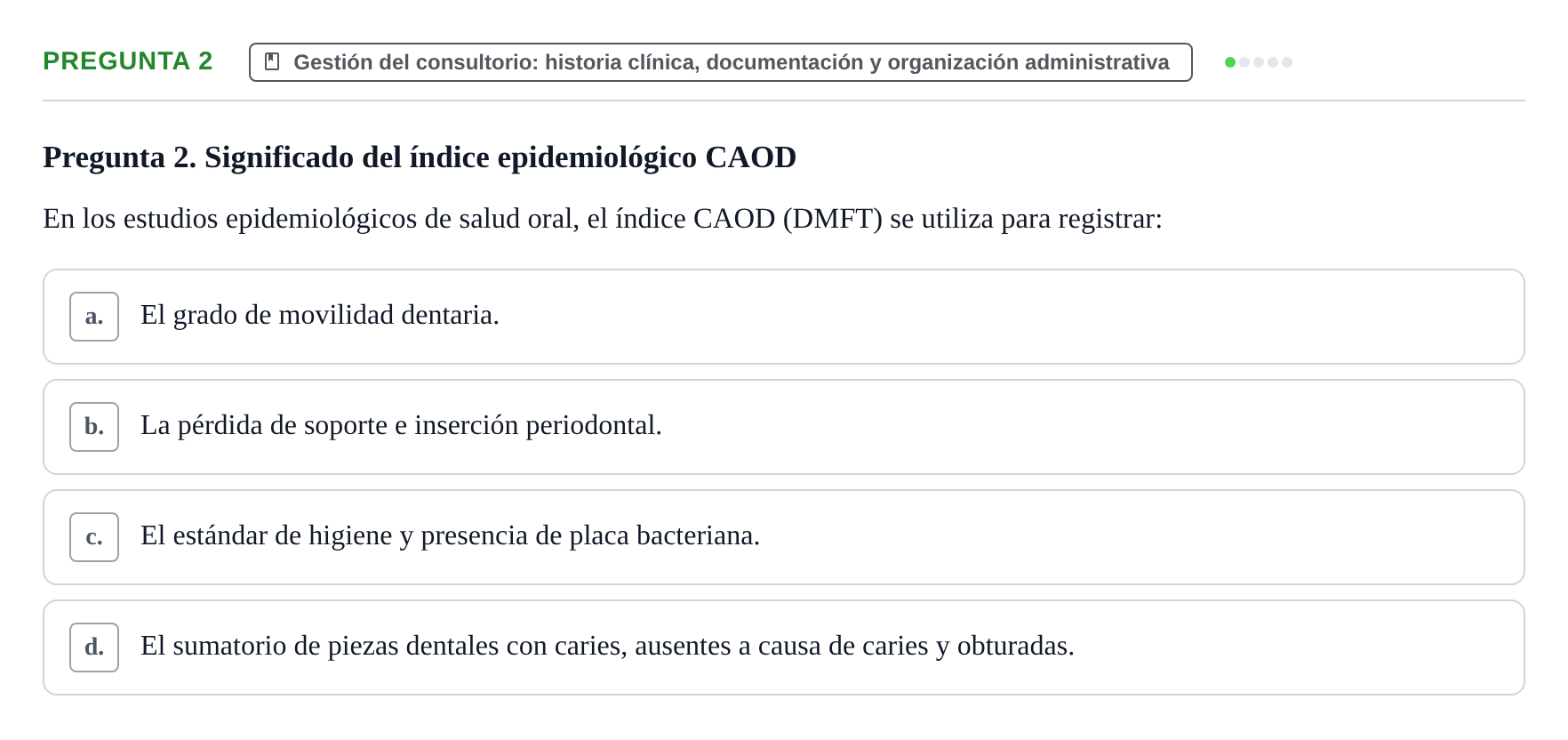 Enunciado: Pregunta 2
