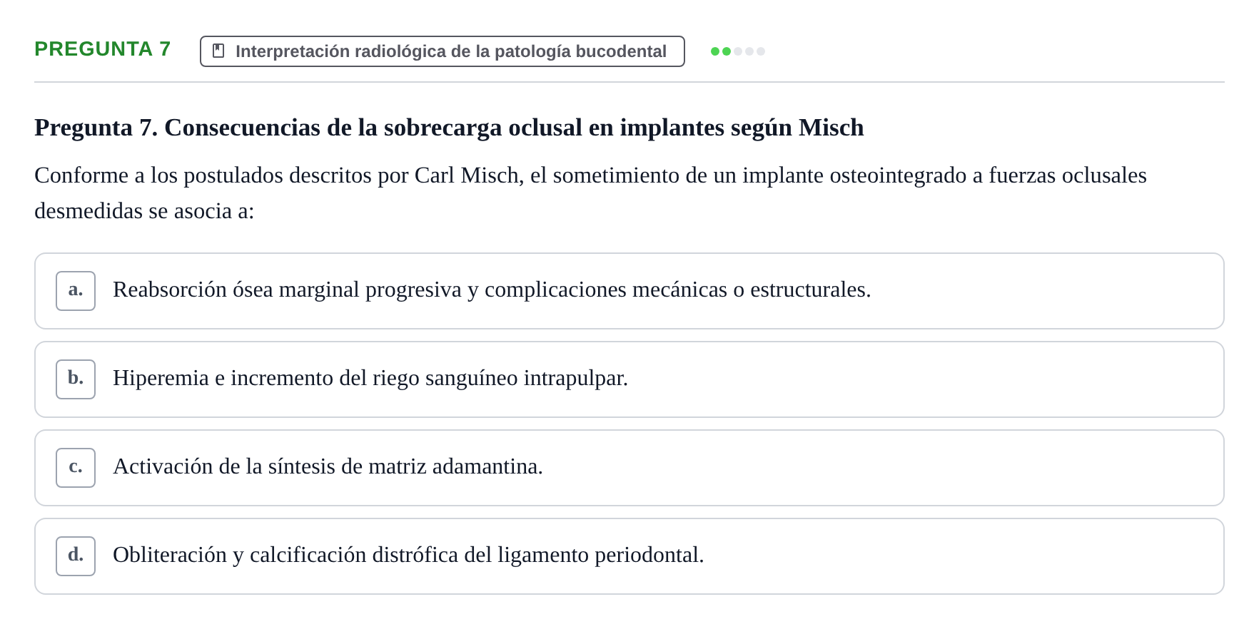 Enunciado: Pregunta 7