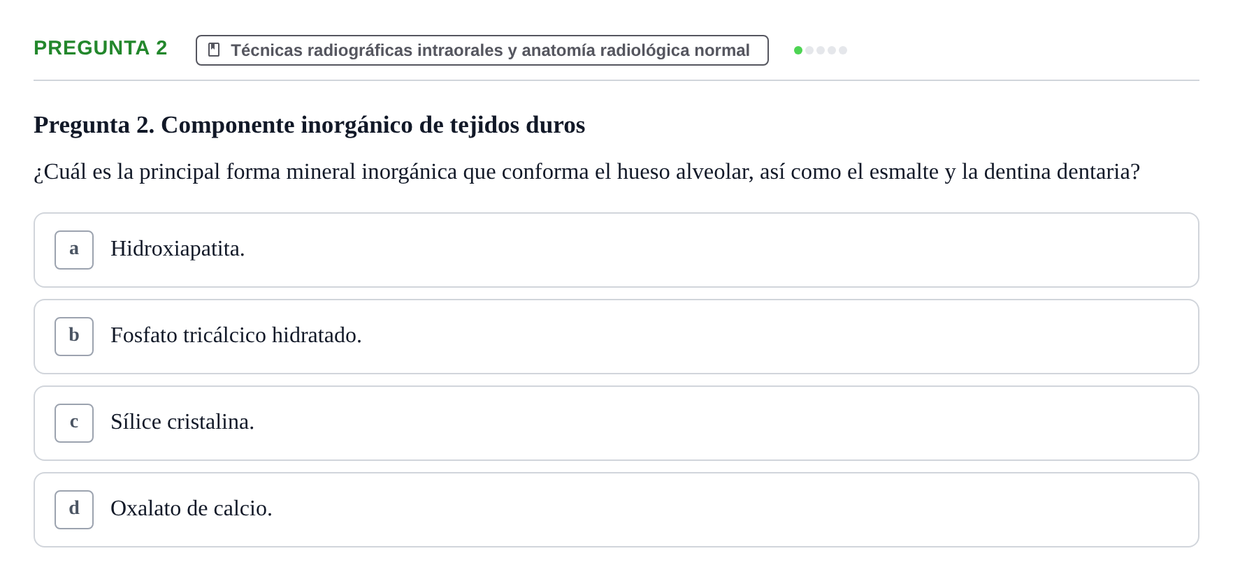 Enunciado: Pregunta 2