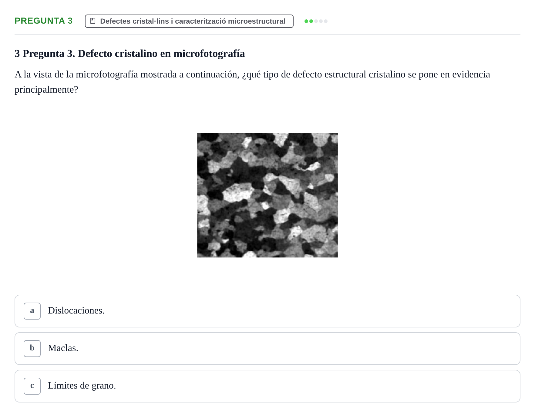 Enunciado: Pregunta 3 · Ciencia de Materiales UB 2019