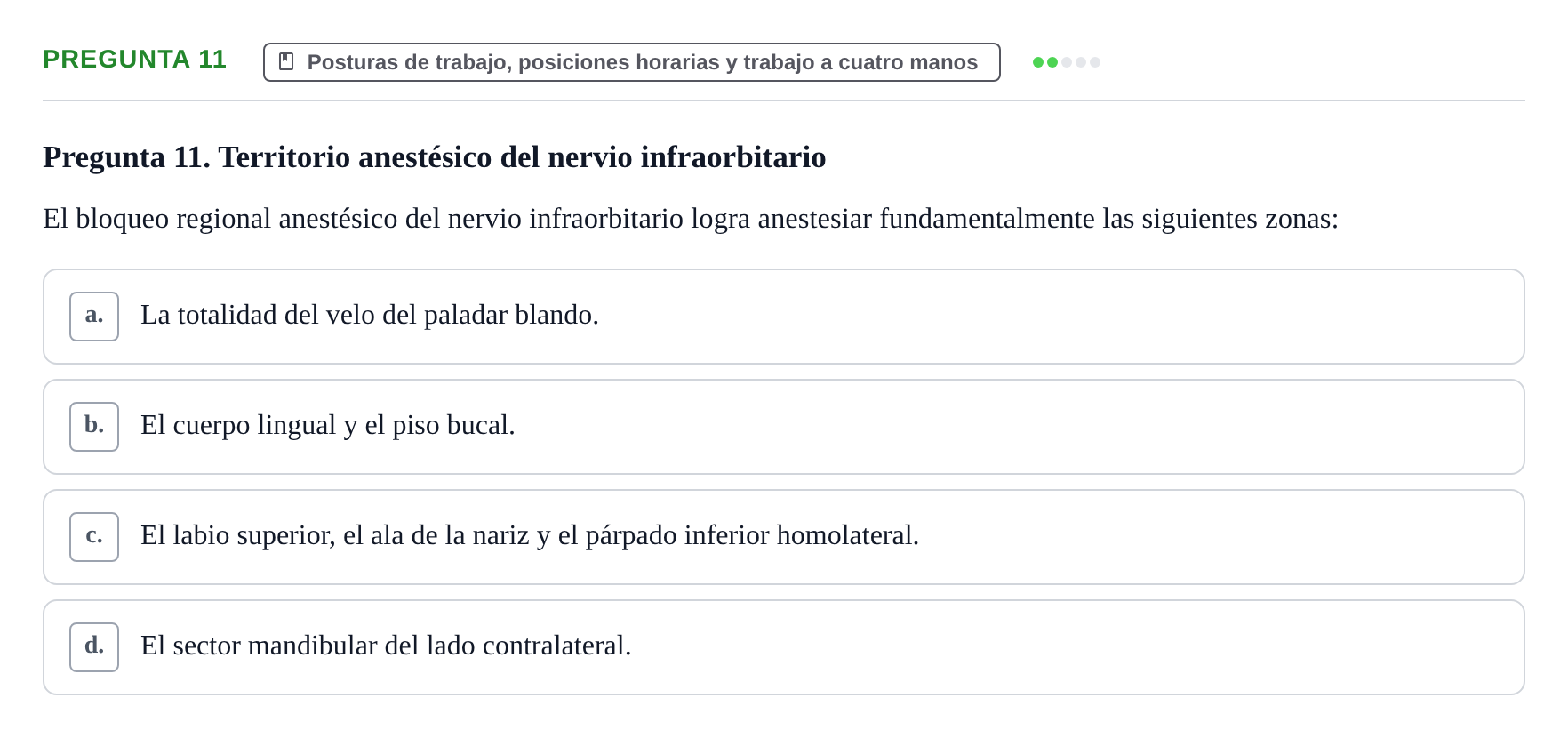 Enunciado: Pregunta 11