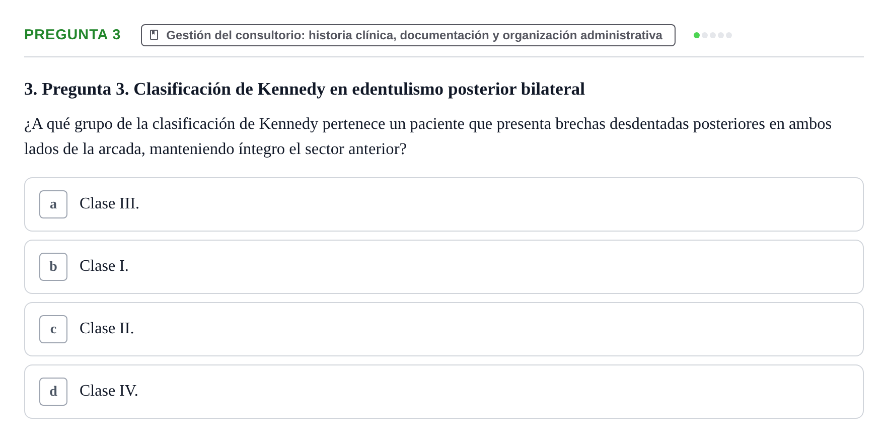 Enunciado: Pregunta 3