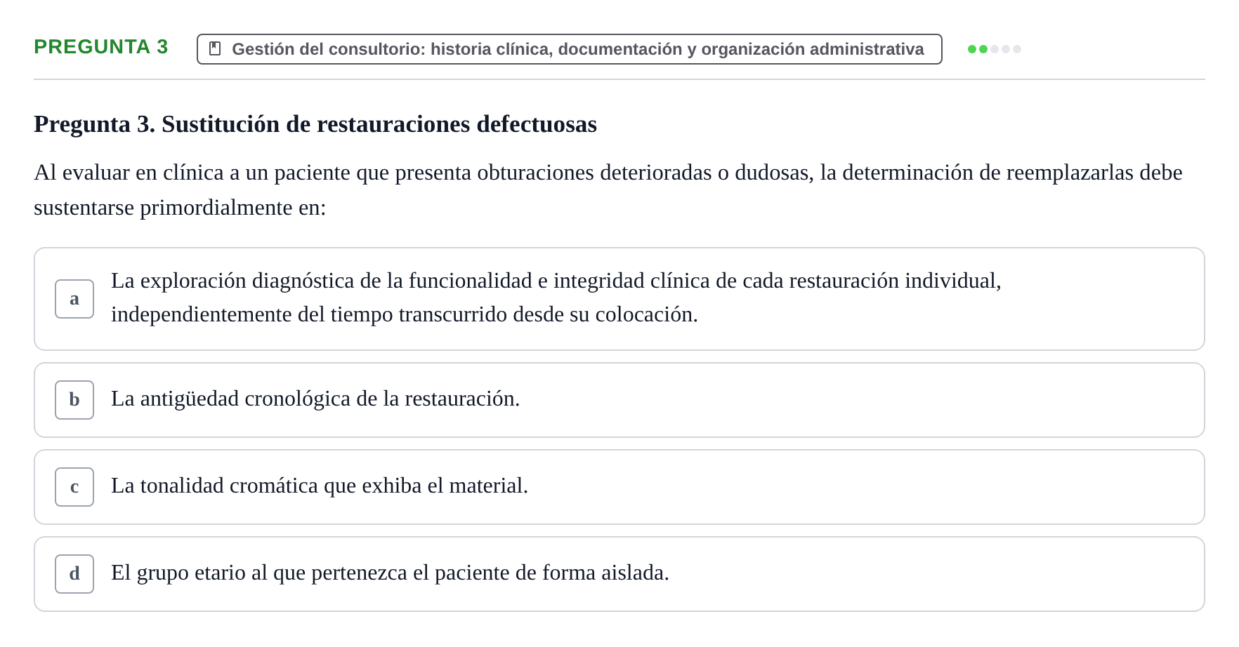 Enunciado: Pregunta 3