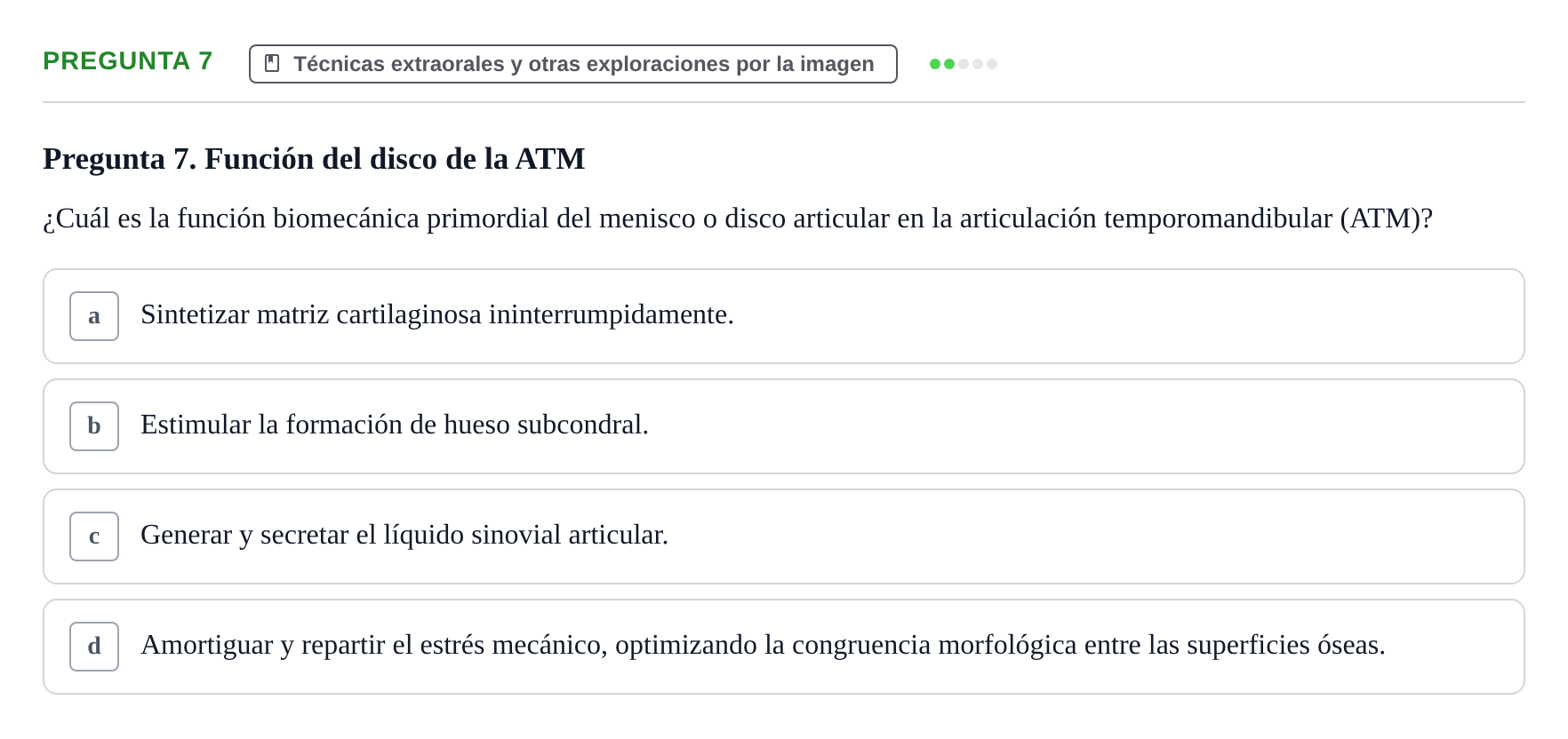 Enunciado: Pregunta 7