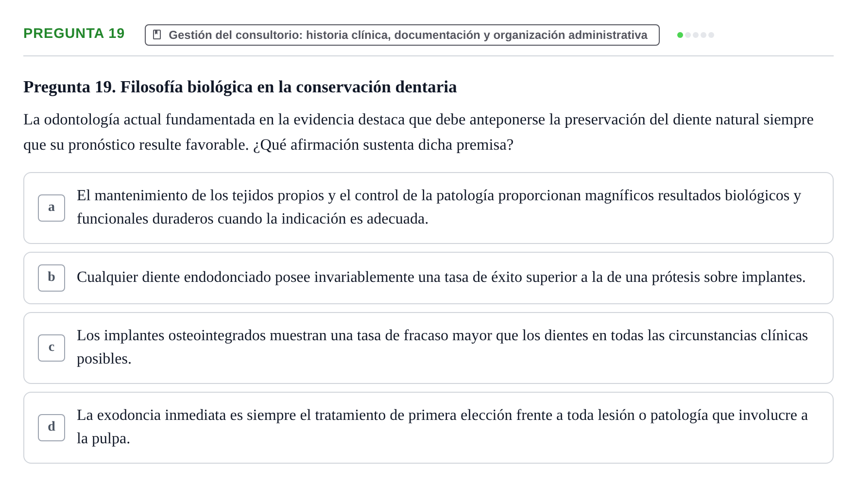 Enunciado: Pregunta 19