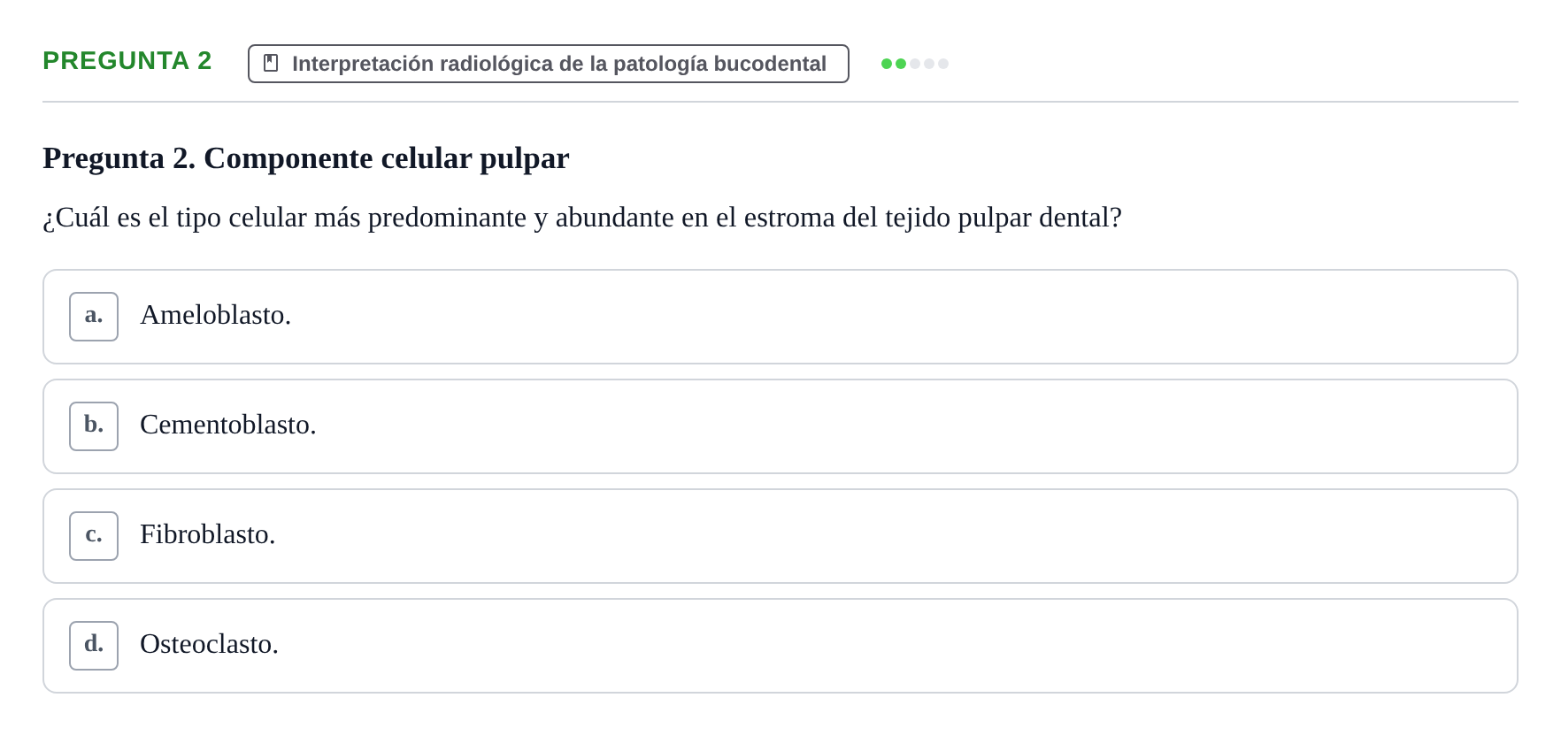 Enunciado: Pregunta 2