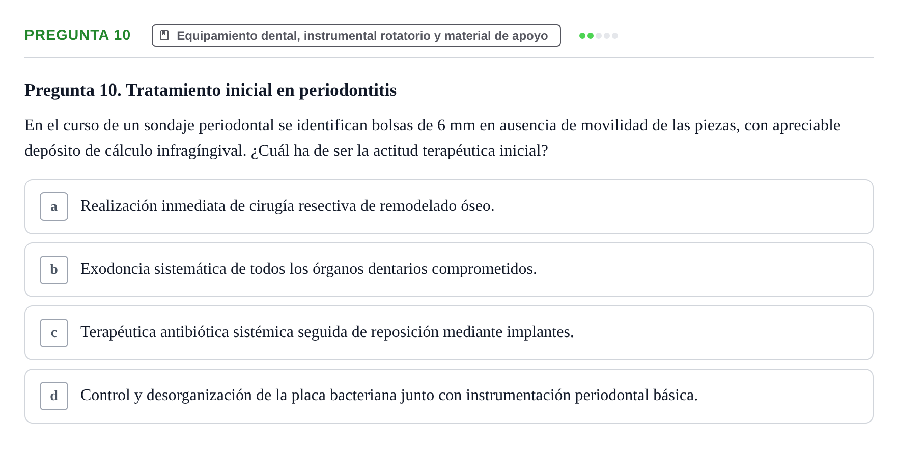 Enunciado: Pregunta 10