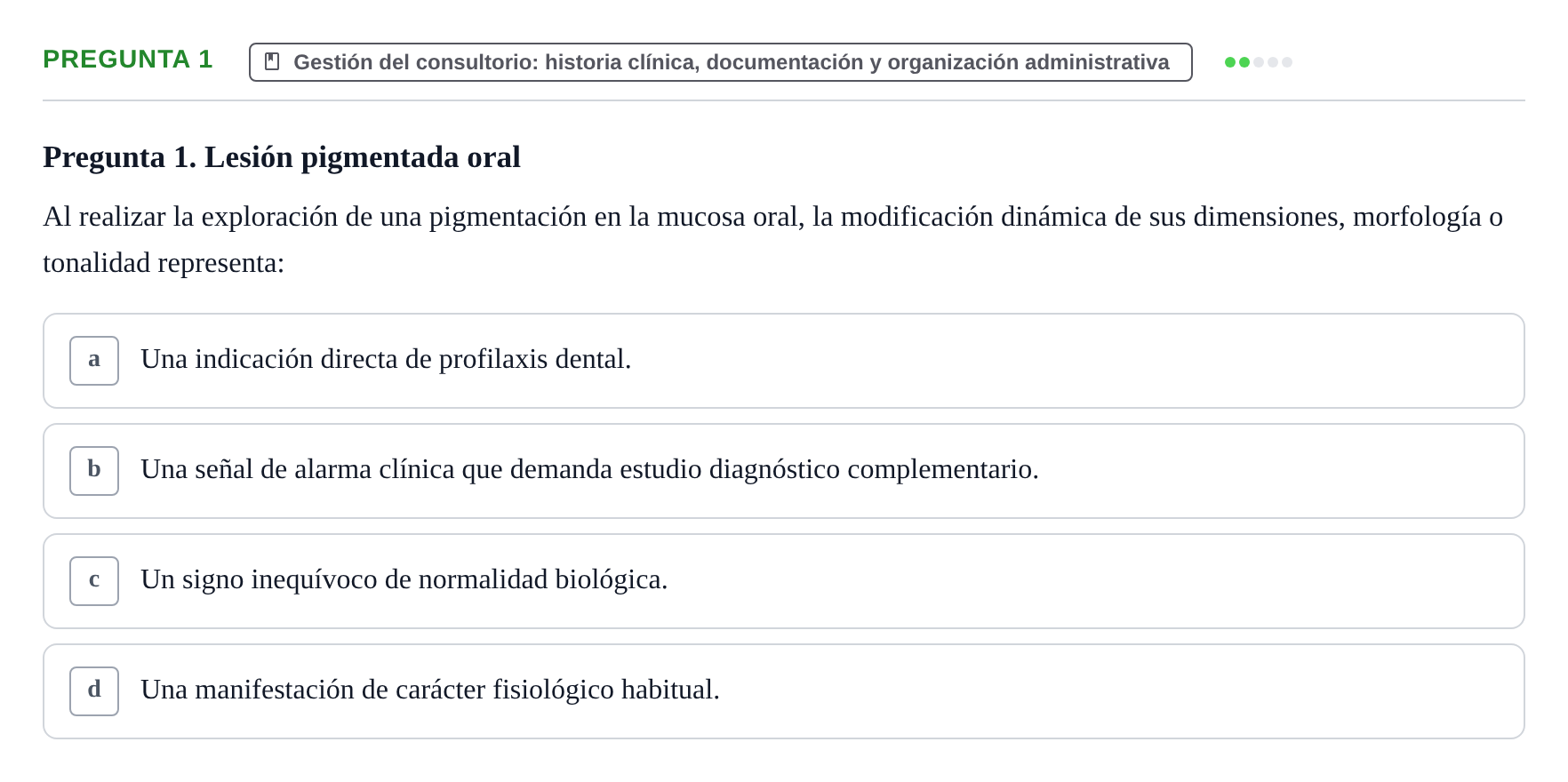 Enunciado: Pregunta 1