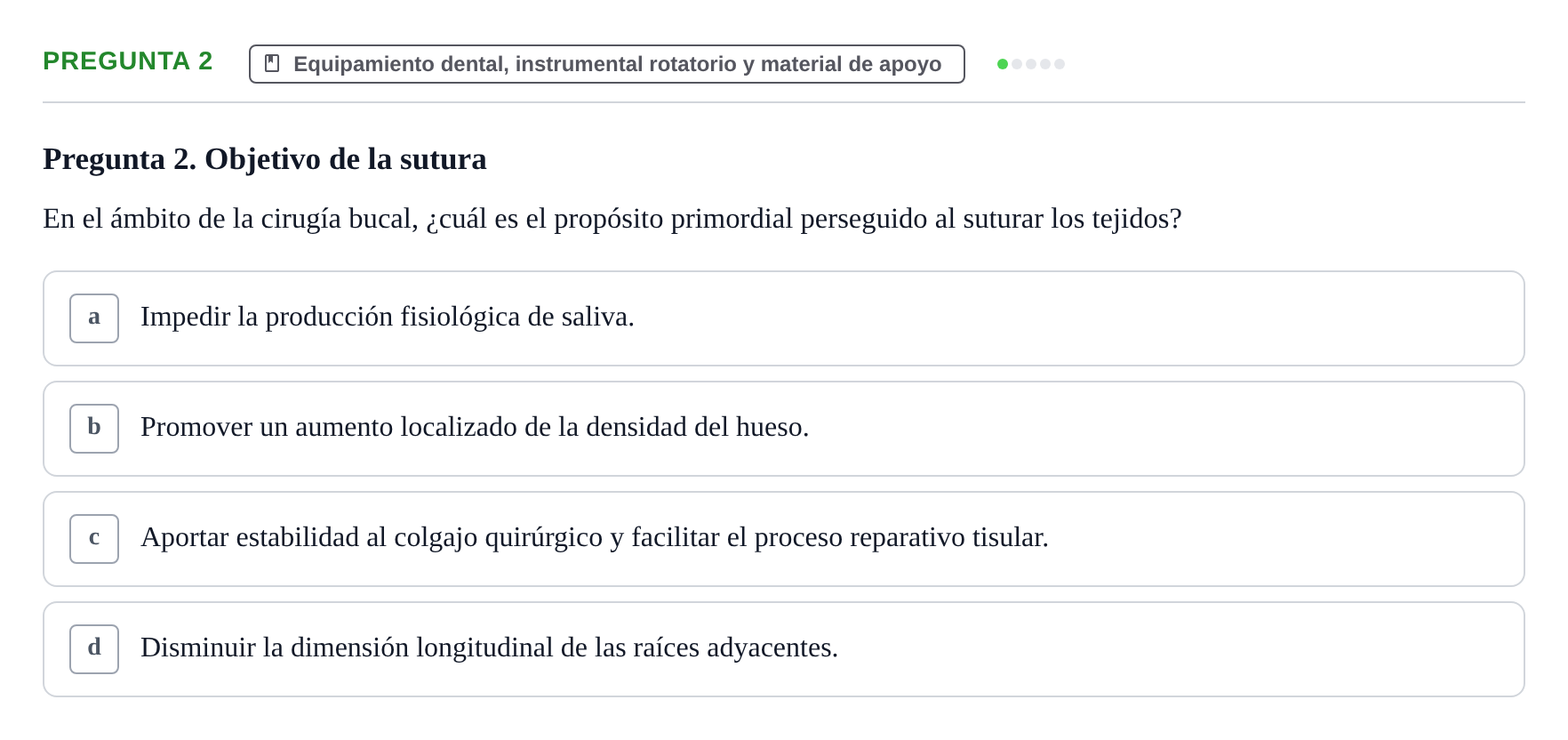 Enunciado: Pregunta 2