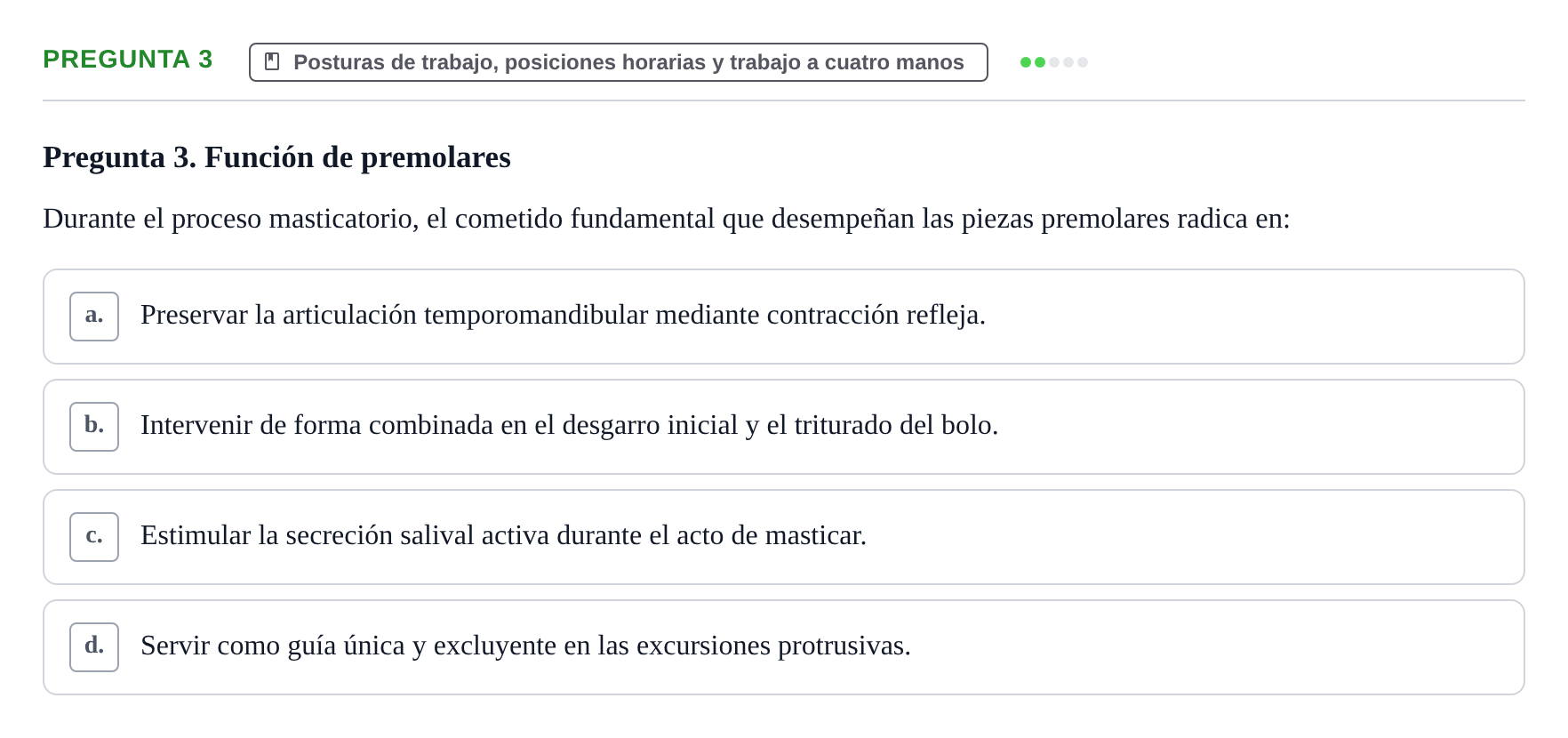 Enunciado: Pregunta 3