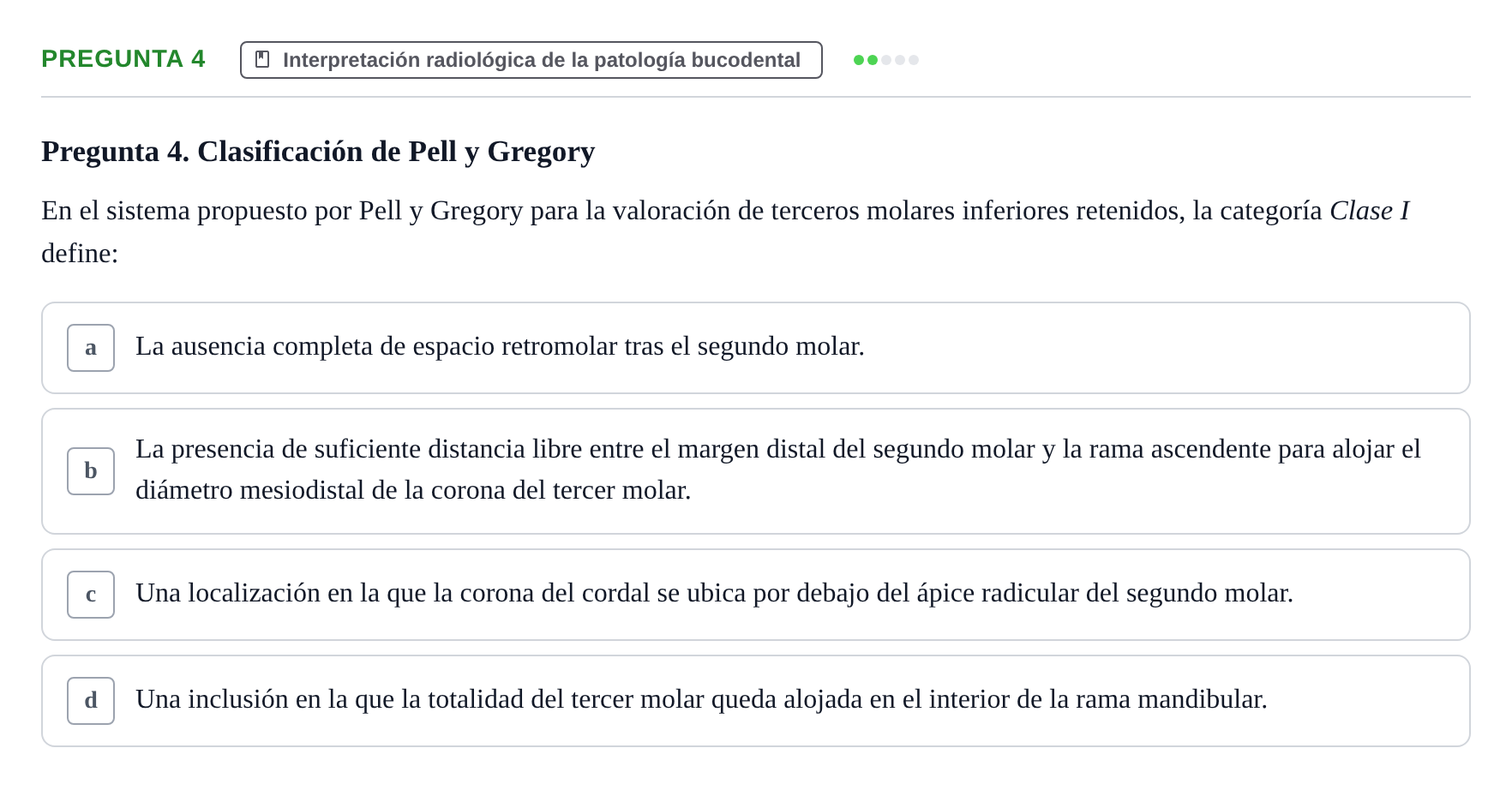 Enunciado: Pregunta 4