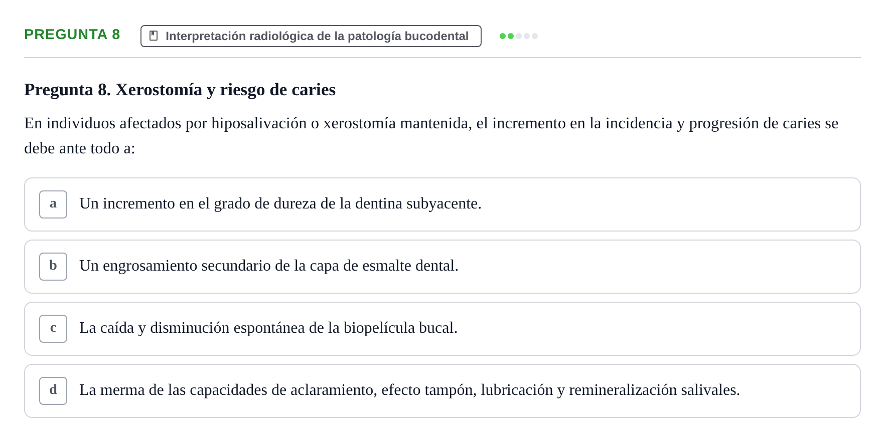 Enunciado: Pregunta 8