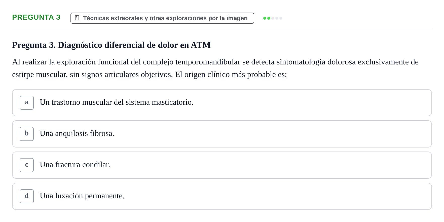 Enunciado: Pregunta 3