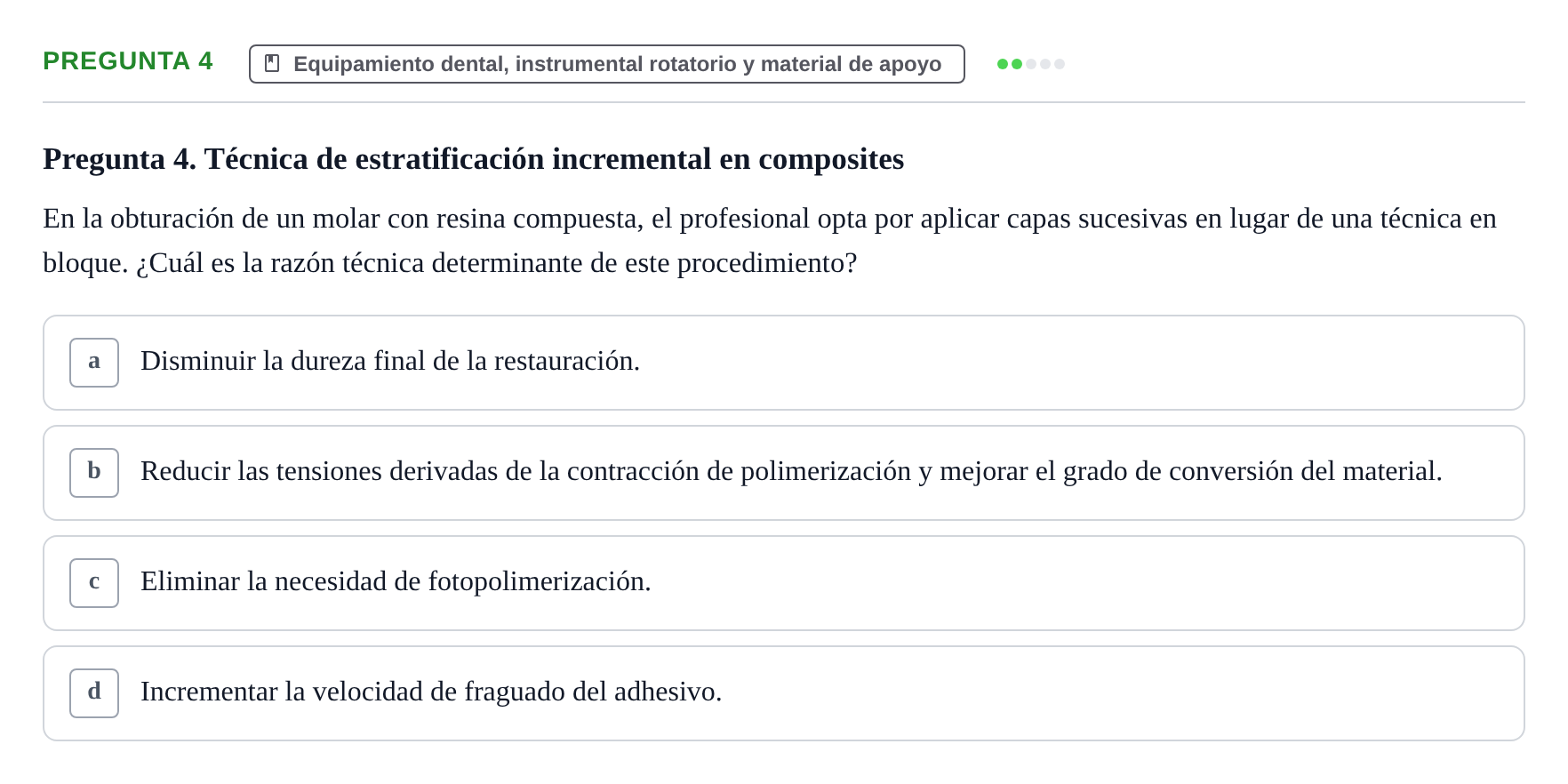 Enunciado: Pregunta 4