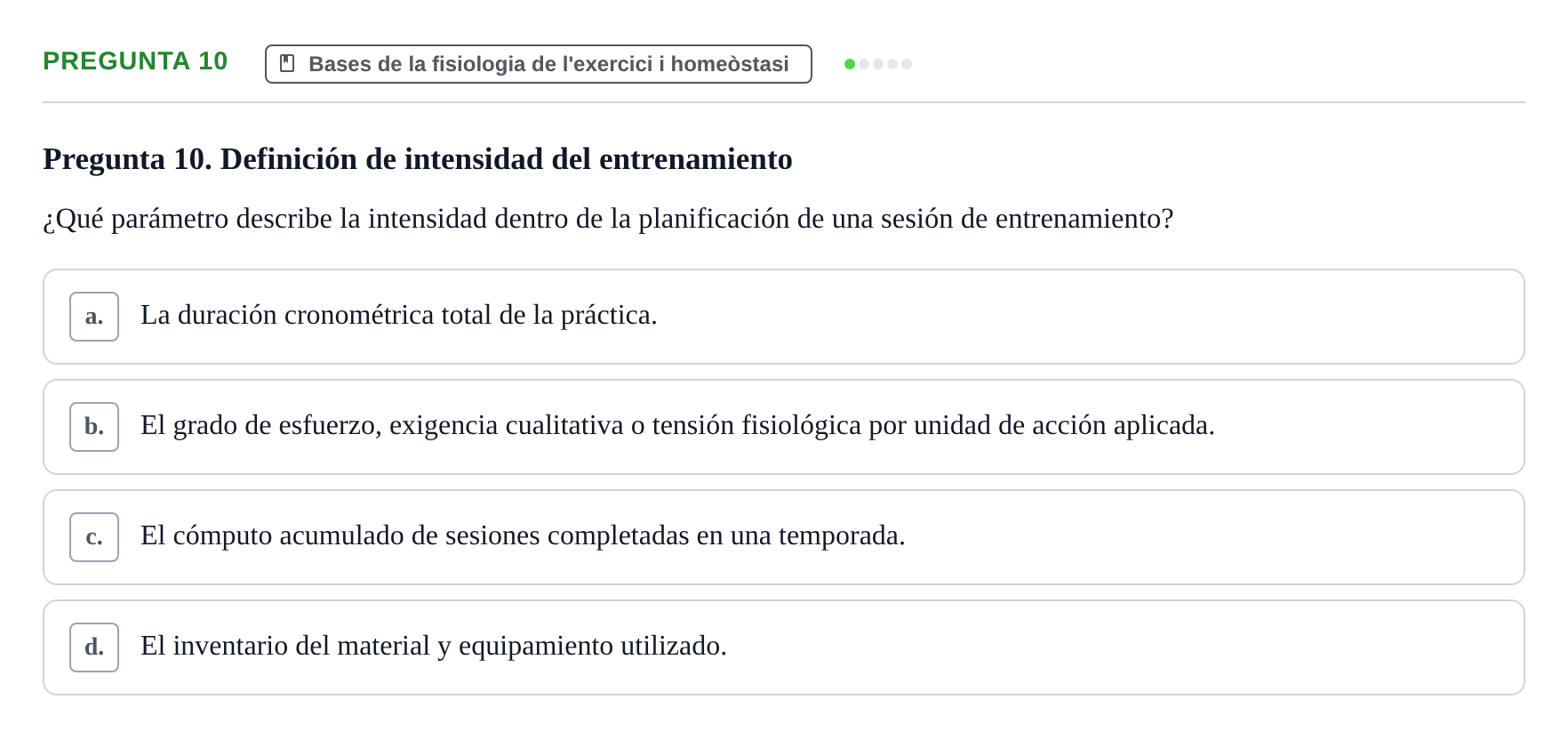 Enunciado: Pregunta 10