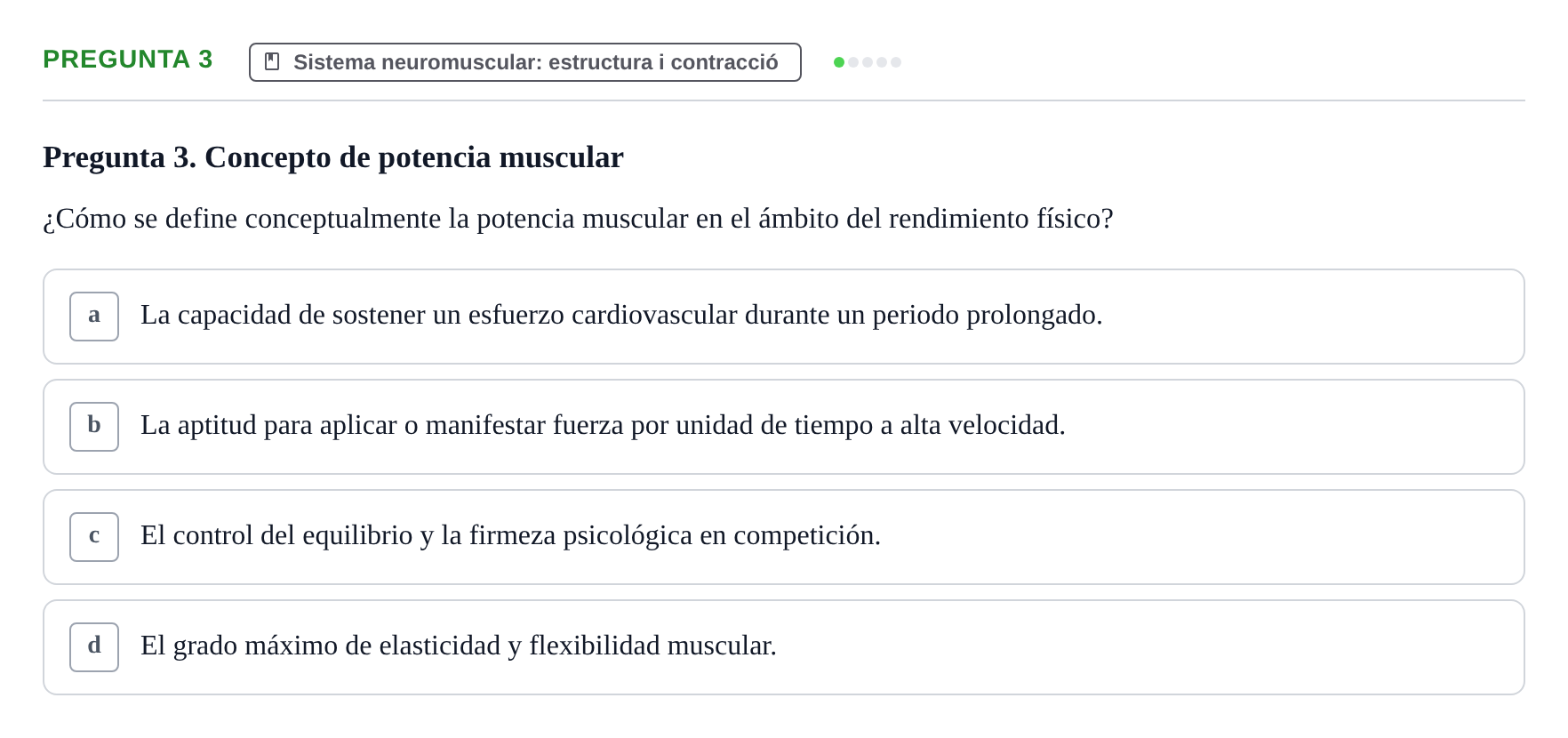 Enunciado: Pregunta 3