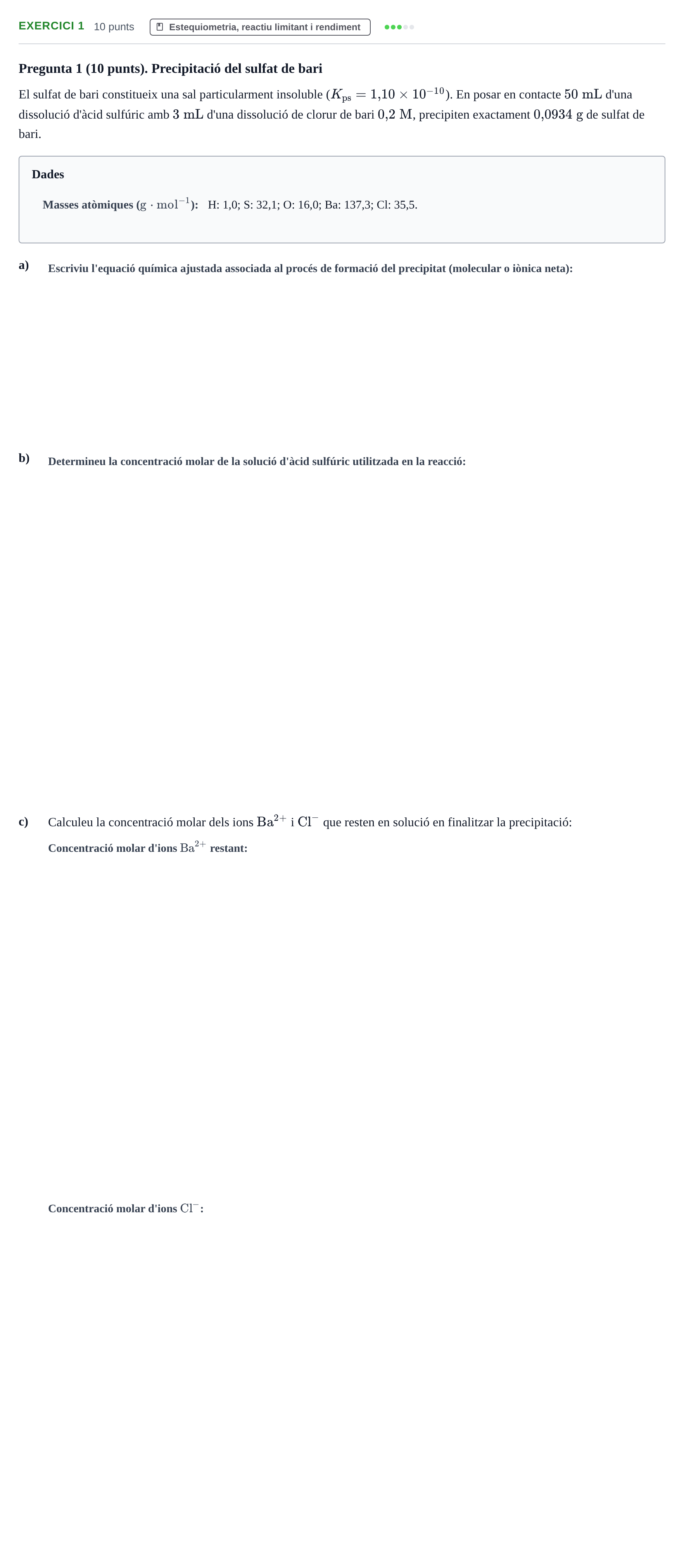 Enunciado: Problema 1 · Química Aplicada II UB 2021
