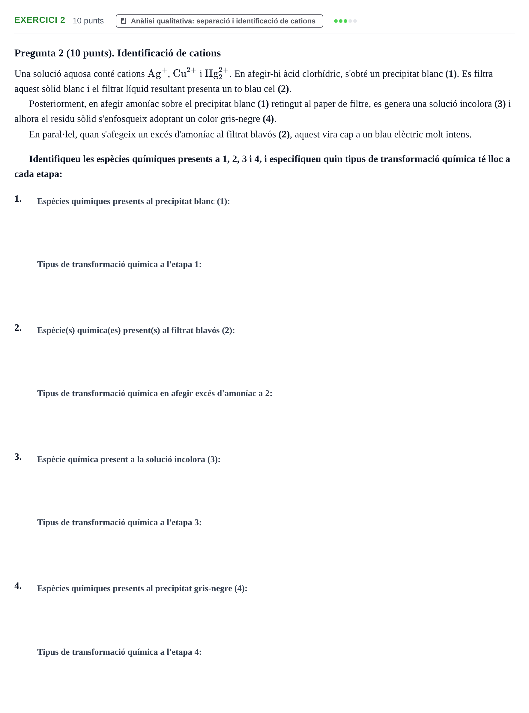 Enunciado: Problema 2 · Química Aplicada II UB 2021