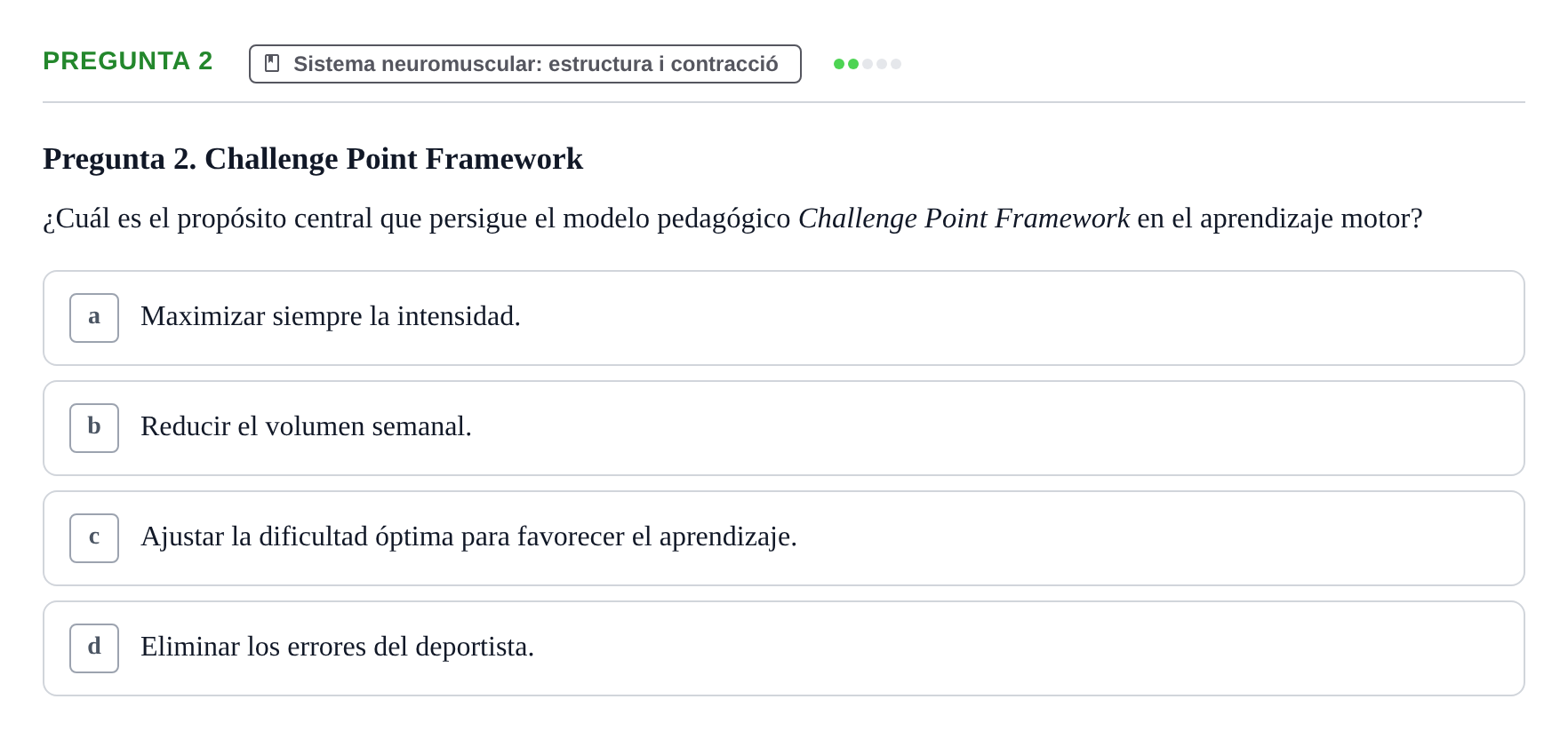 Enunciado: Pregunta 2