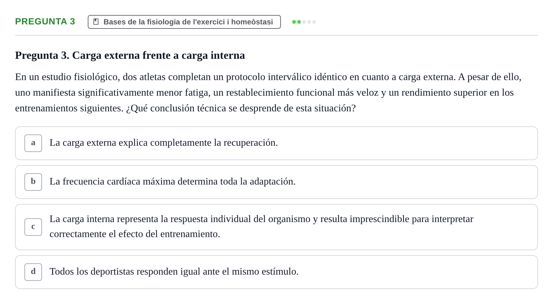 Enunciado: Pregunta 3
