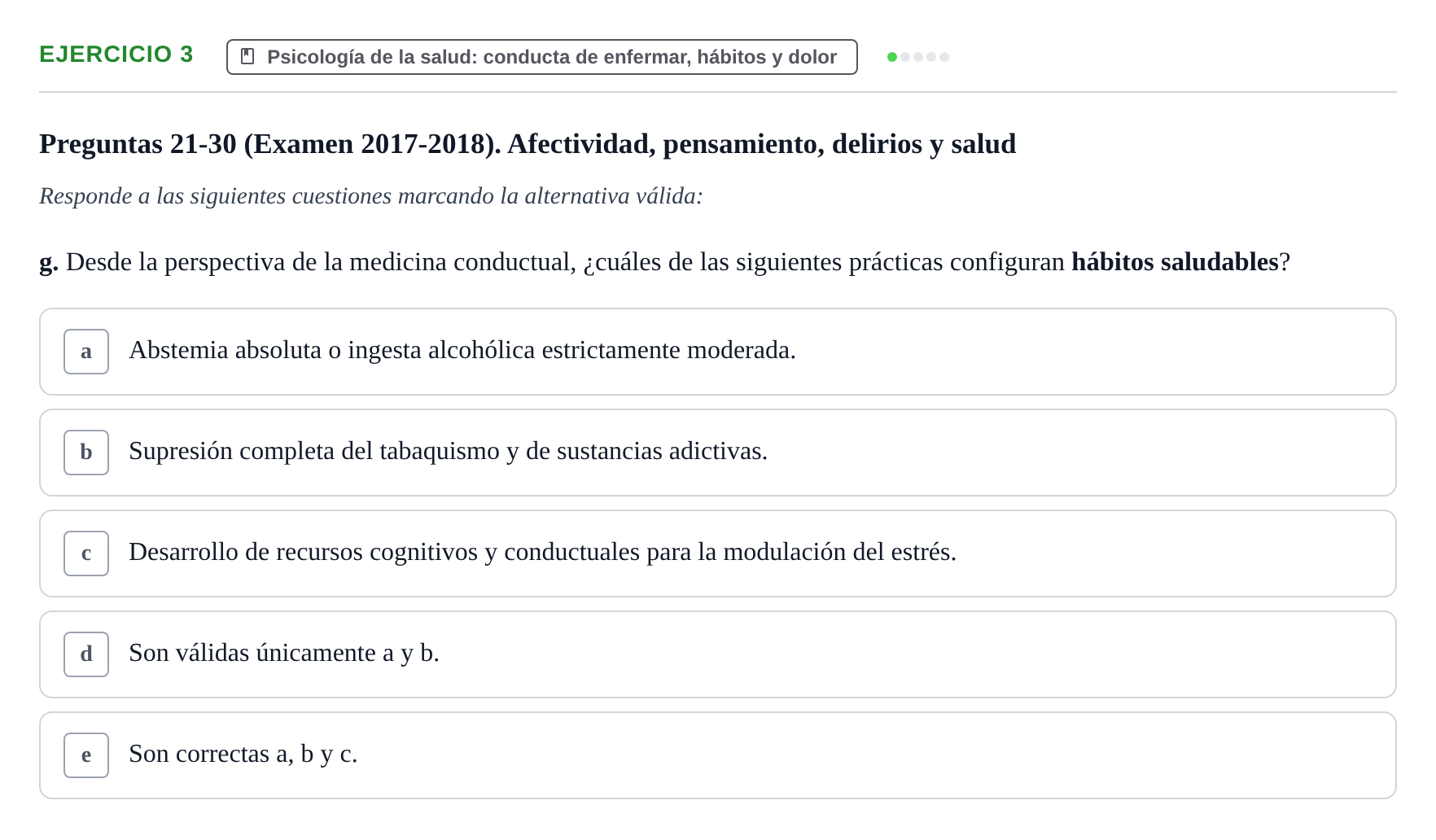Enunciado: Ejercicio 3 - Psicología de la salud: conducta de enfermar,… · Psicología y Comunicación UB 2017