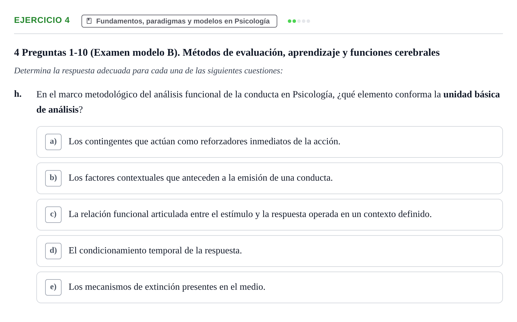 Enunciado: Ejercicio 4 - Fundamentos, paradigmas y modelos en Psicolog… · Psicología y Comunicación UB 2017