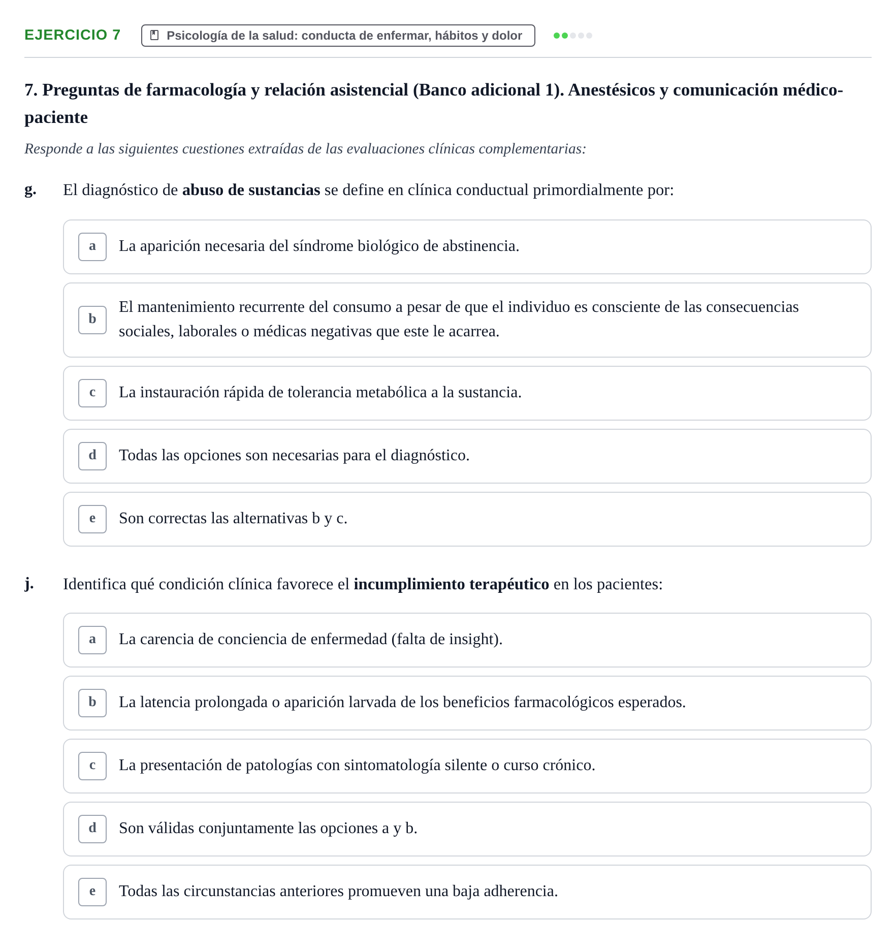 Enunciado: Ejercicio 7 - Psicología de la salud: conducta de enfermar,… · Psicología y Comunicación UB 2017