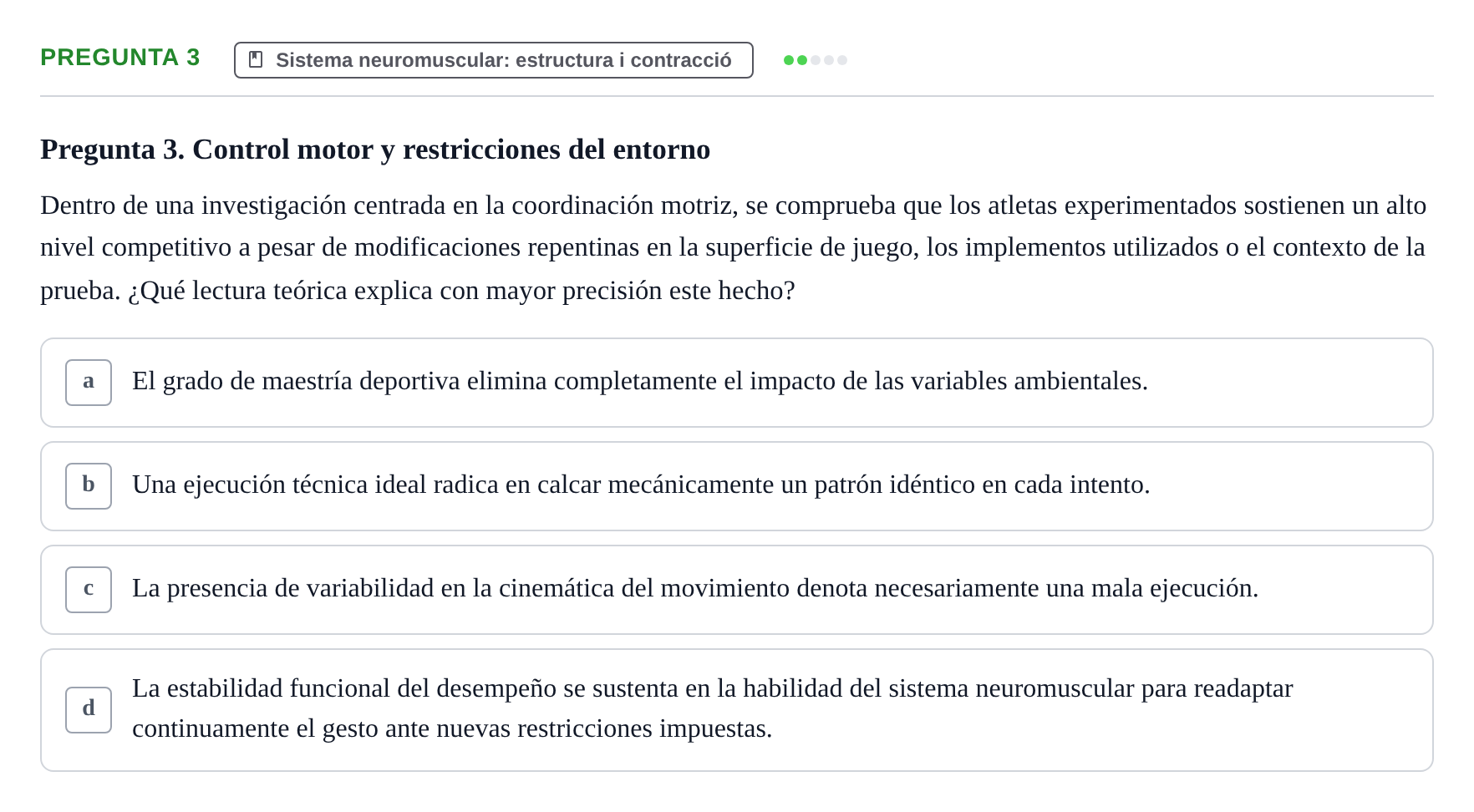 Enunciado: Pregunta 3