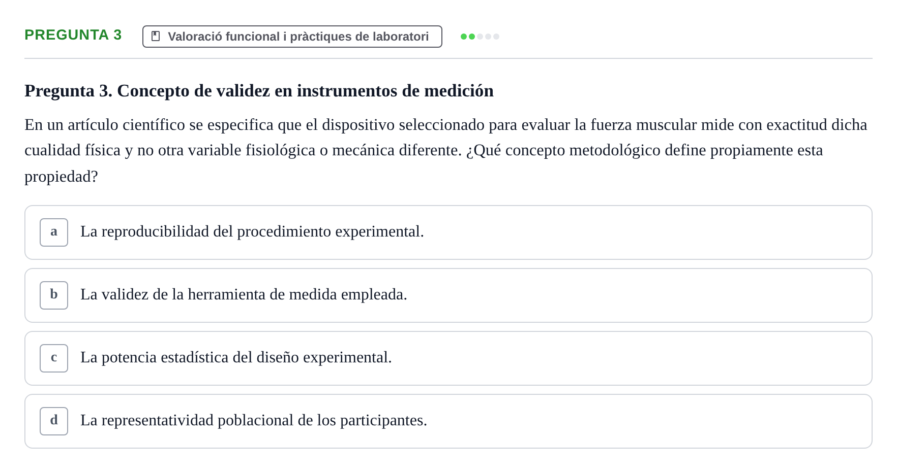 Enunciado: Pregunta 3