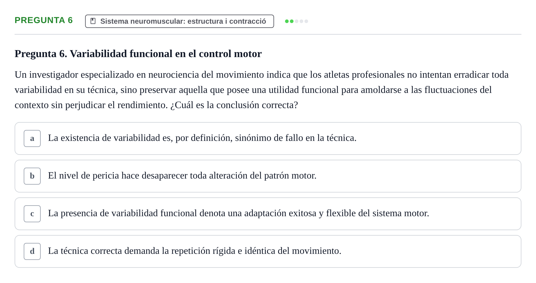 Enunciado: Pregunta 6