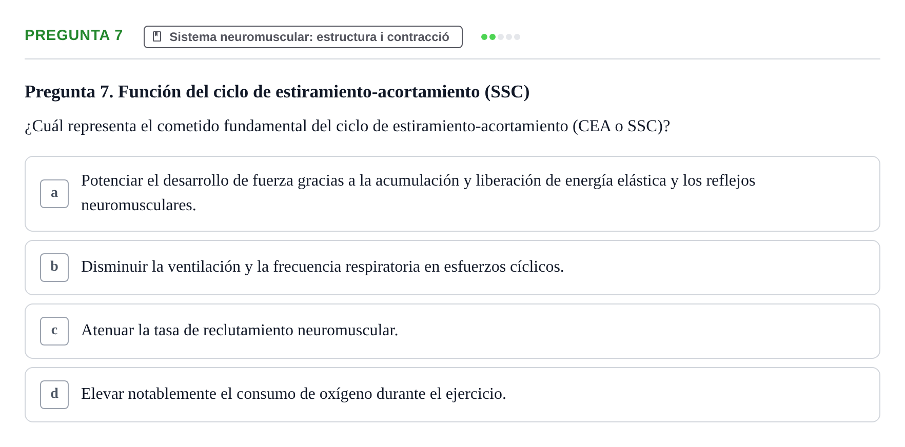 Enunciado: Pregunta 7