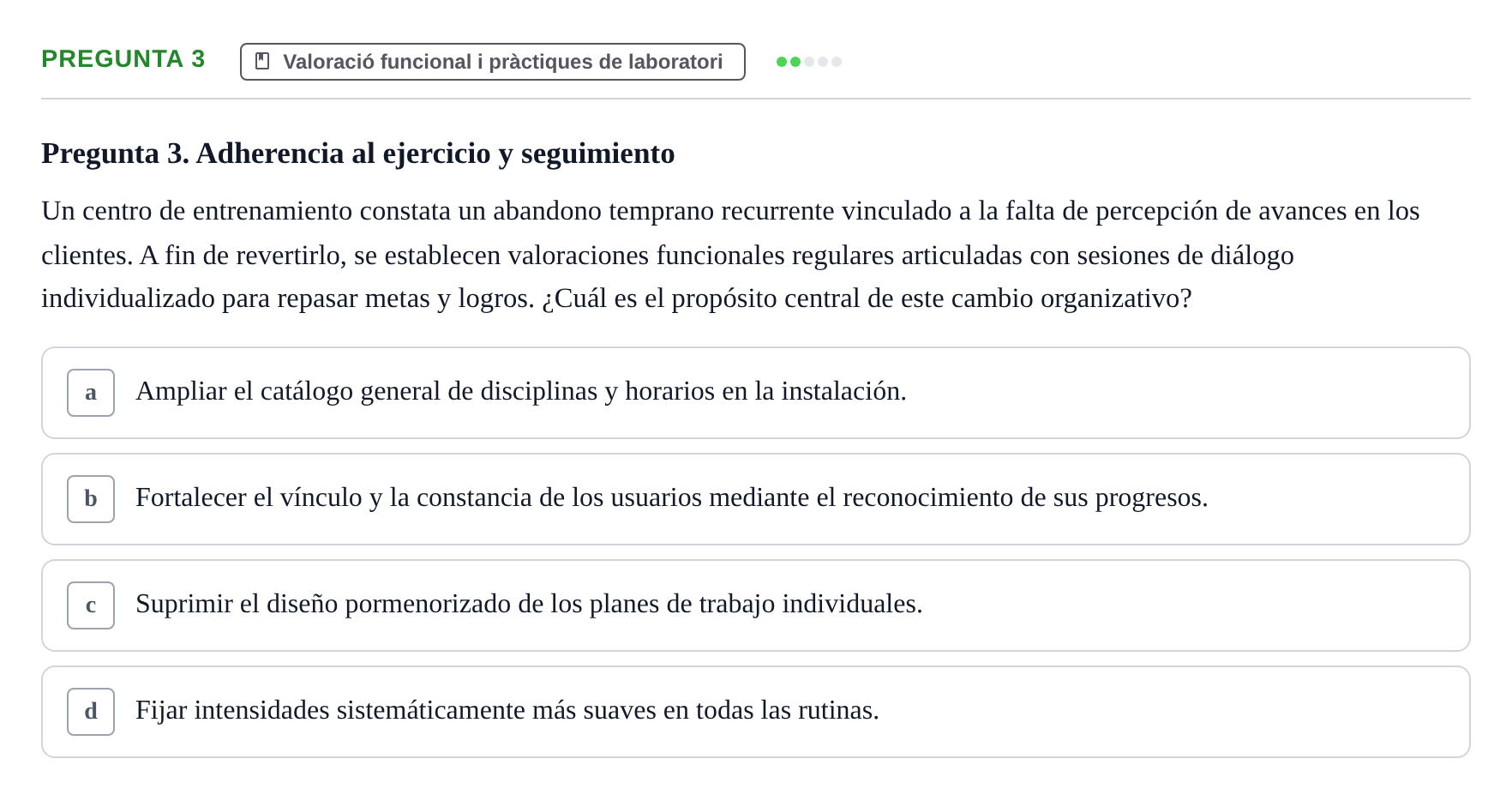 Enunciado: Pregunta 3