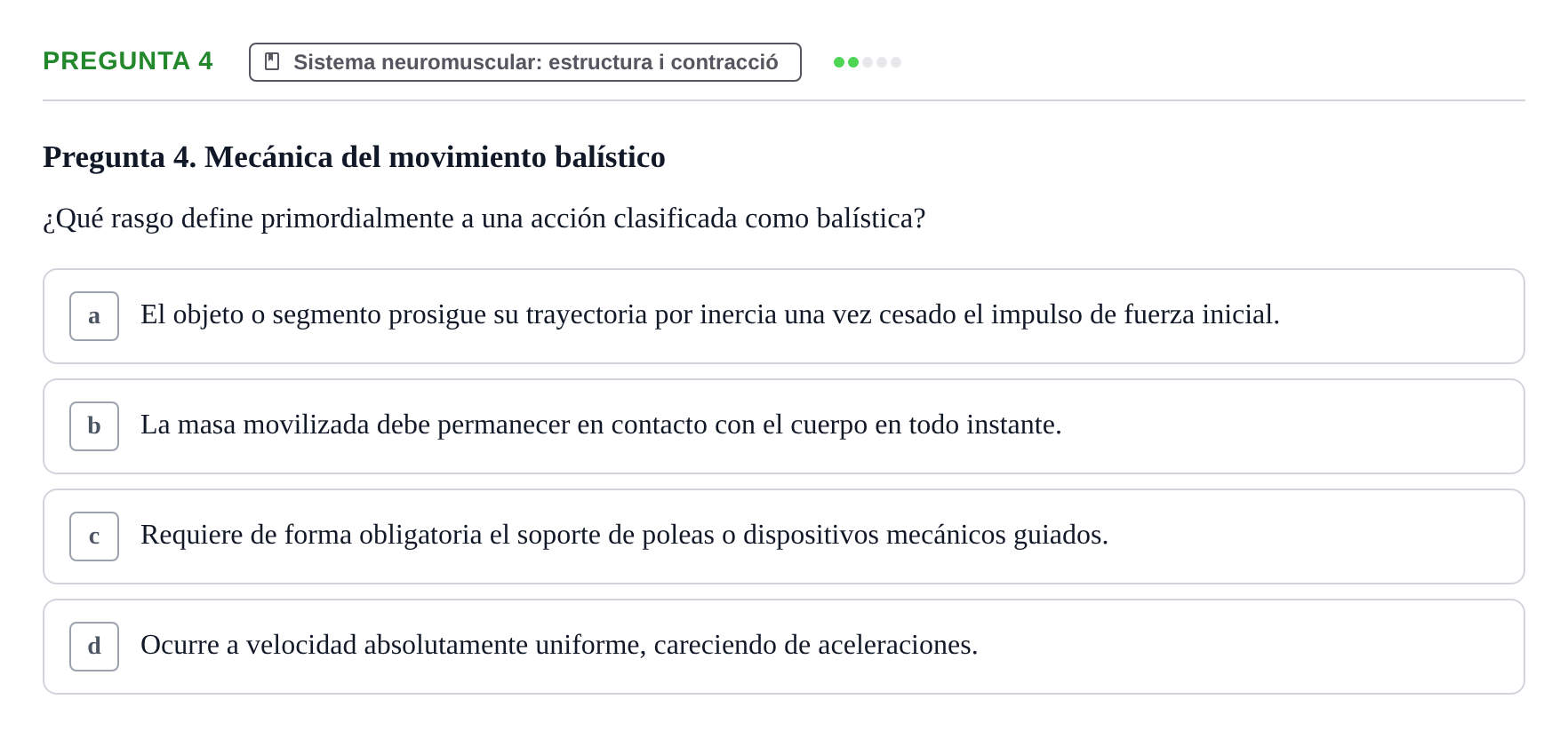 Enunciado: Pregunta 4