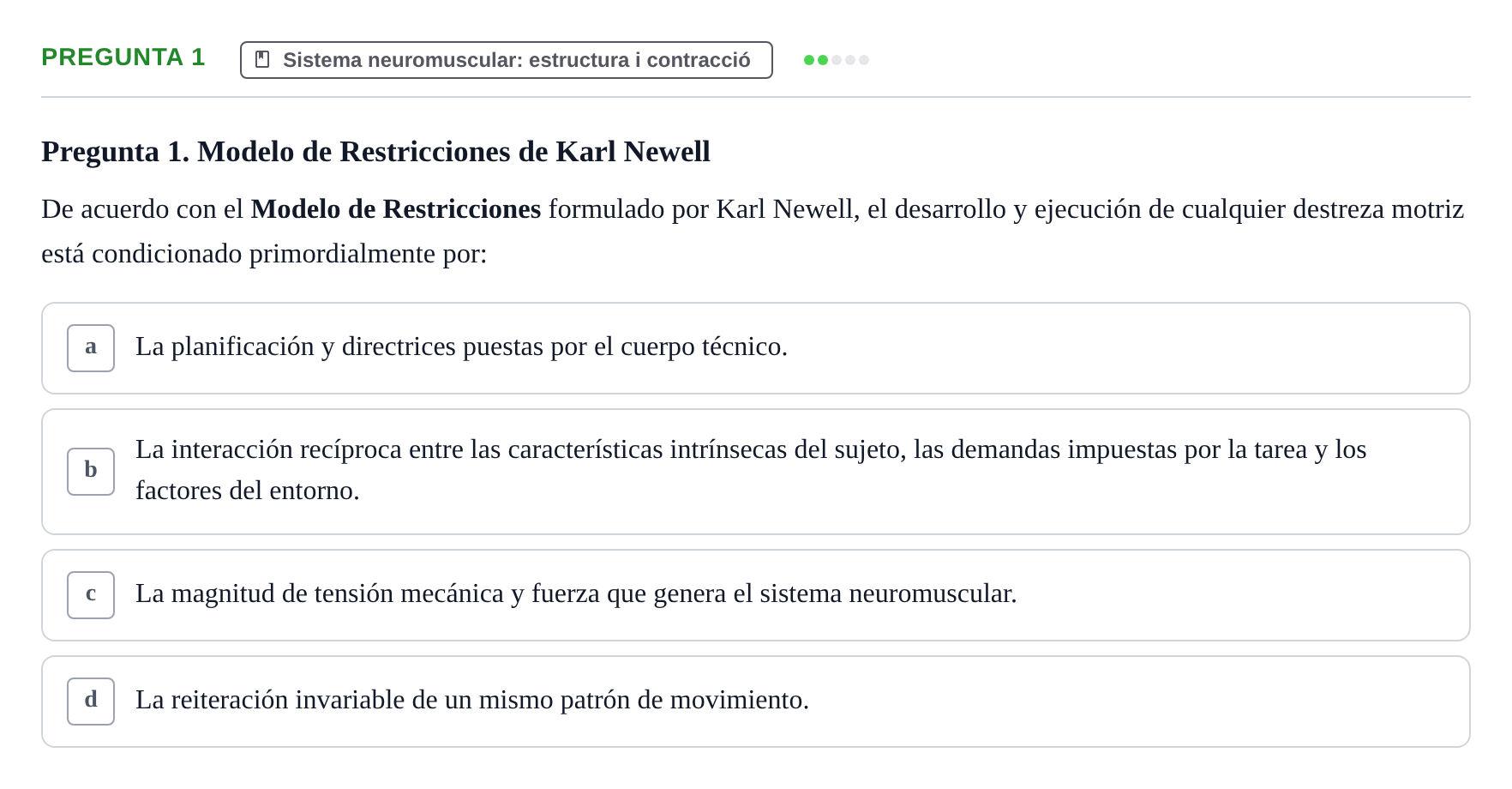 Enunciado: Pregunta 1