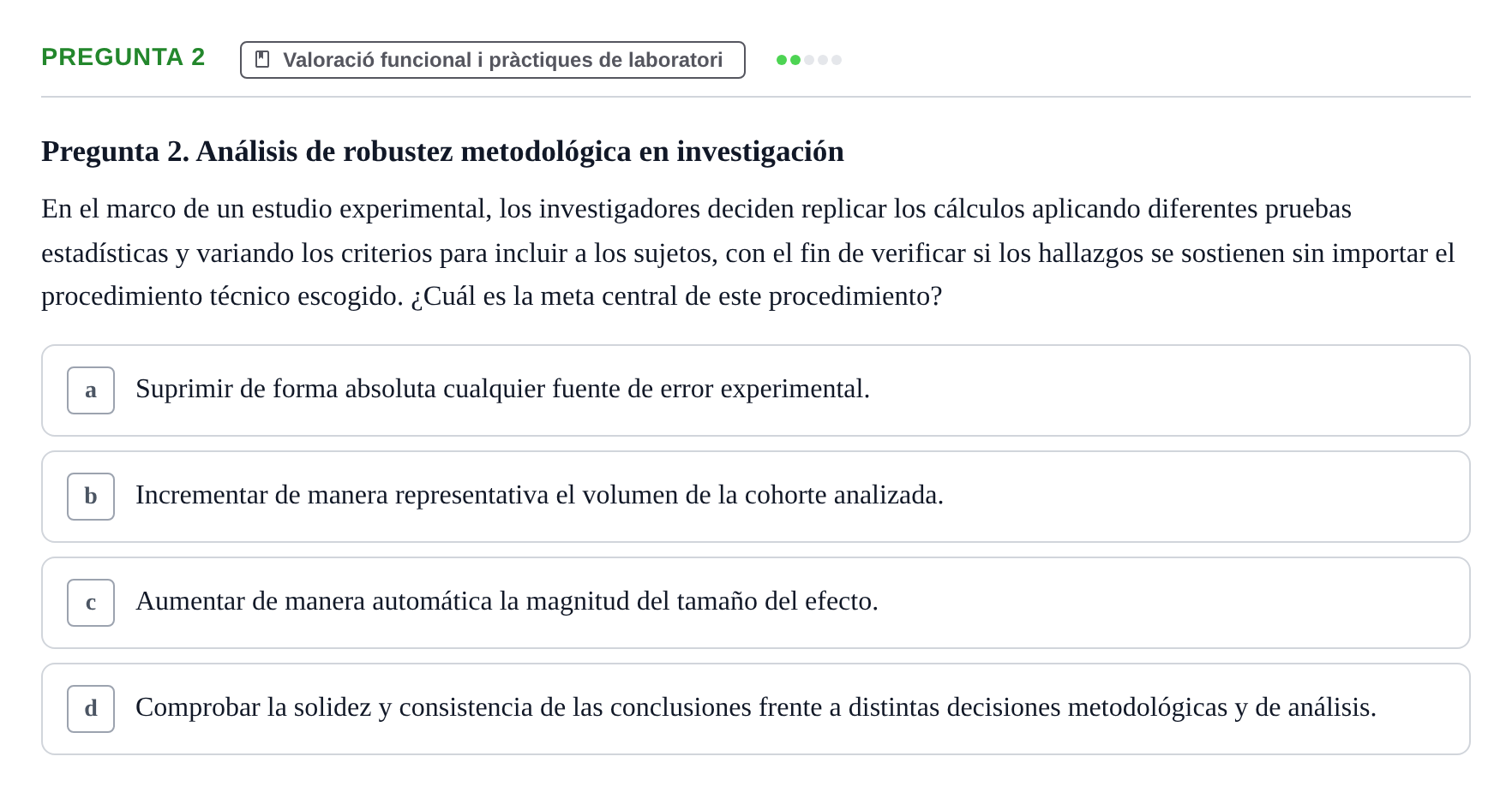 Enunciado: Pregunta 2