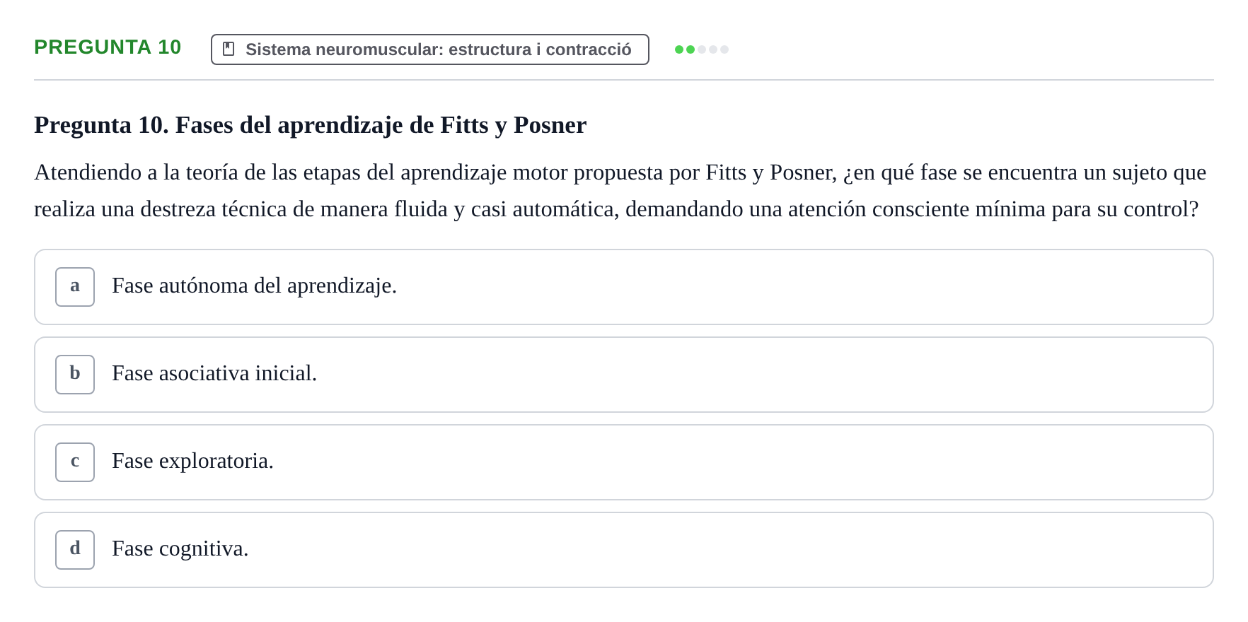 Enunciado: Pregunta 10
