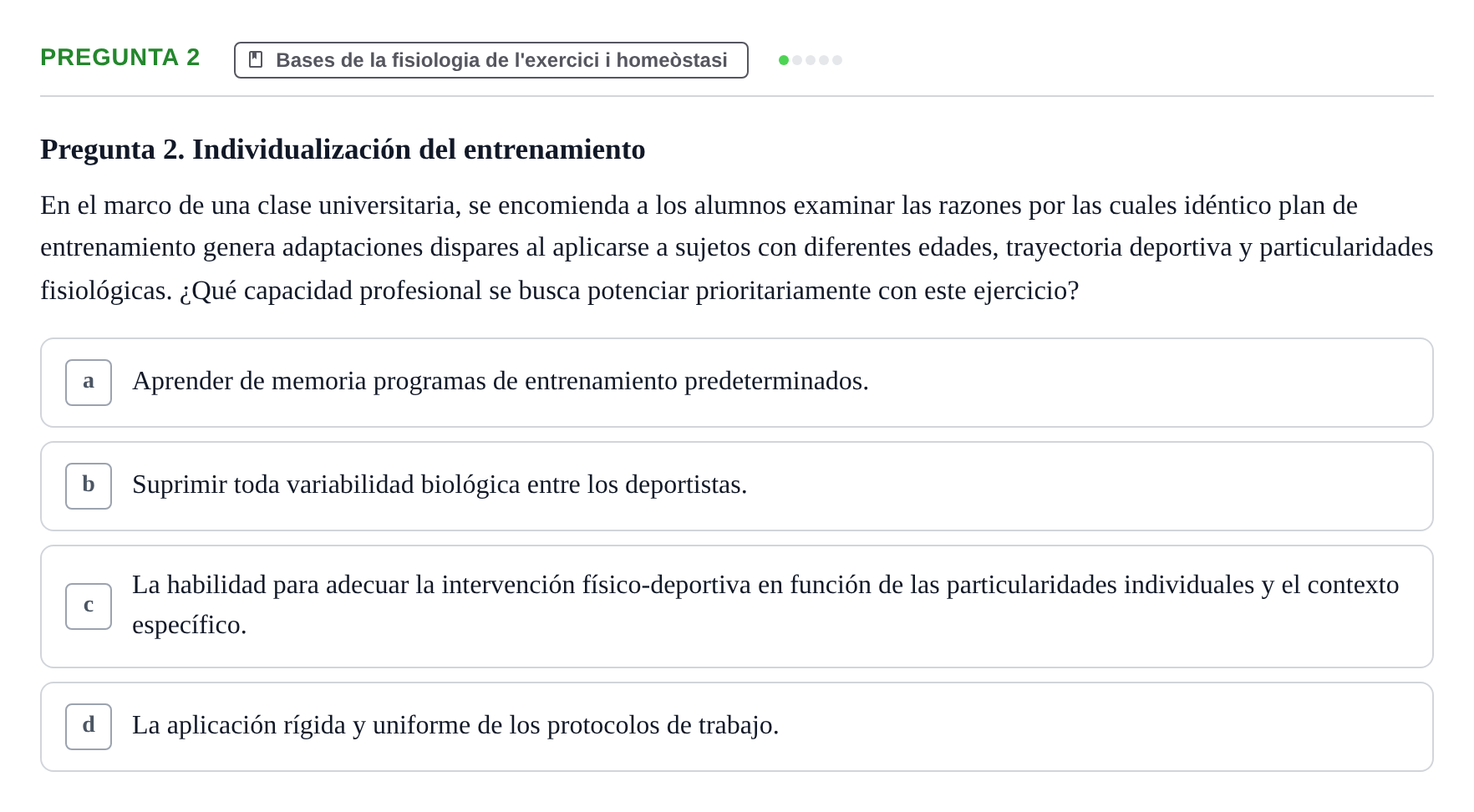 Enunciado: Pregunta 2