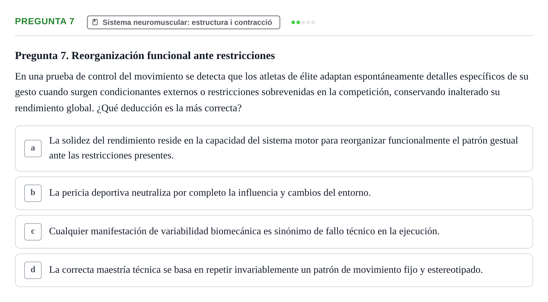 Enunciado: Pregunta 7