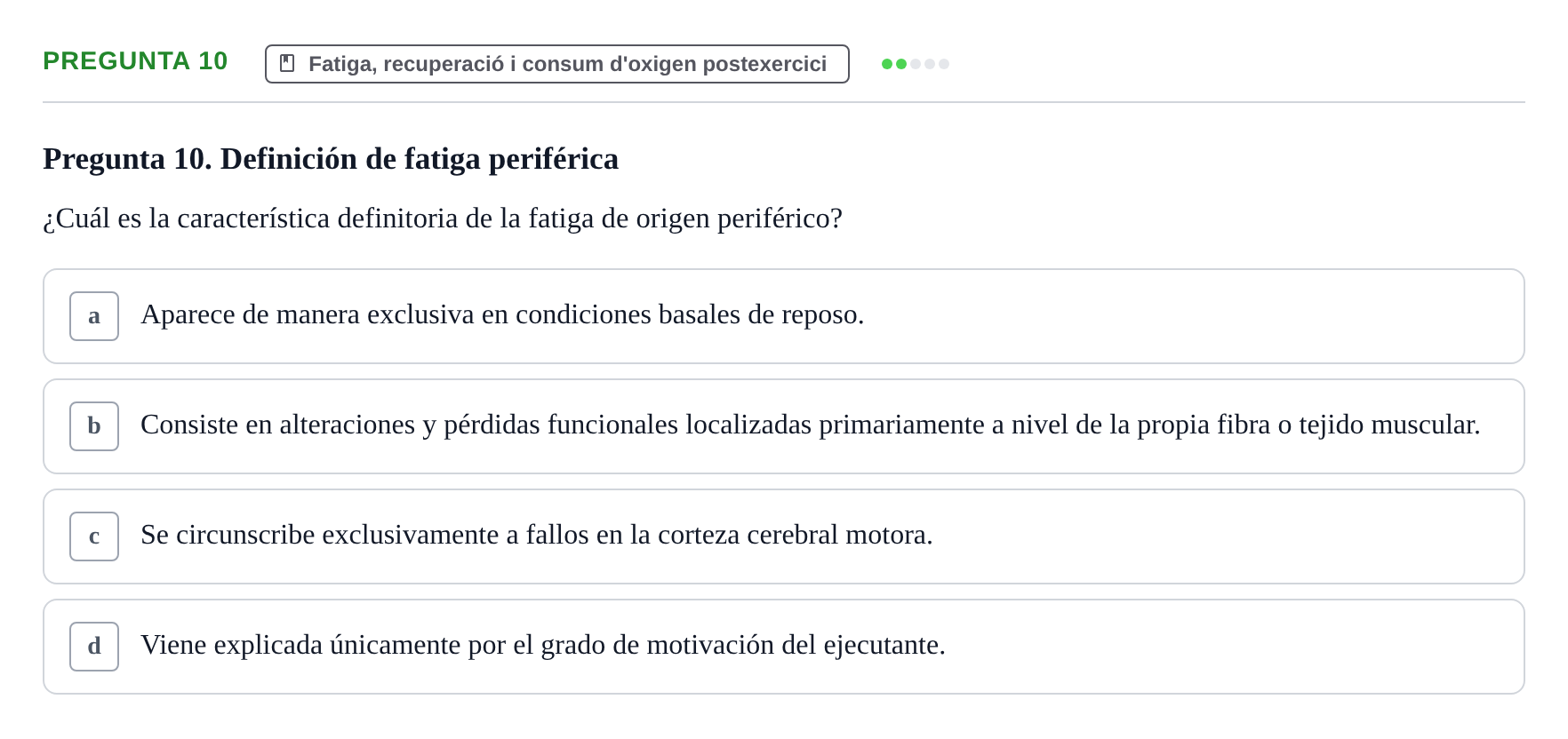 Enunciado: Pregunta 10
