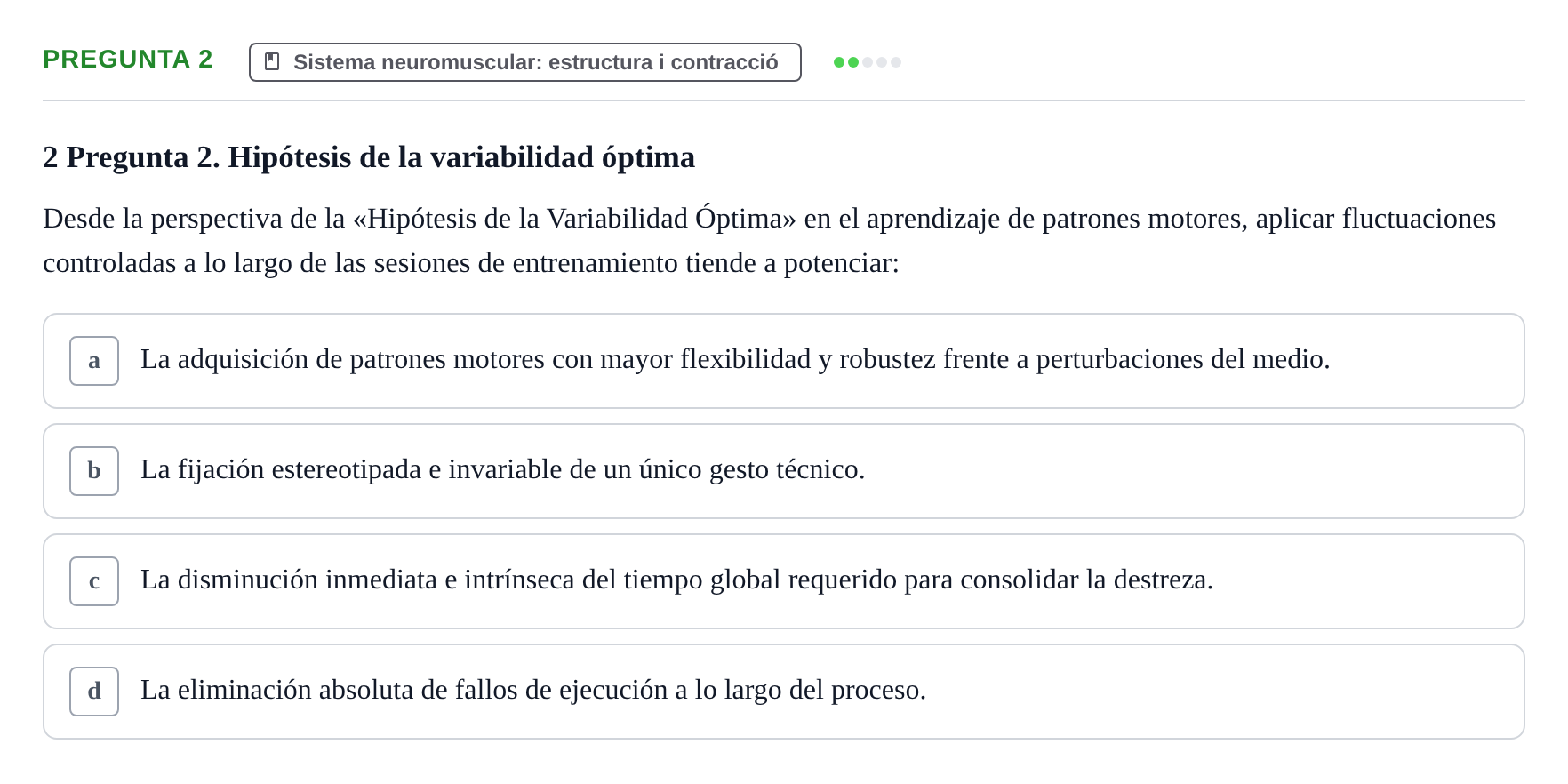 Enunciado: Pregunta 2