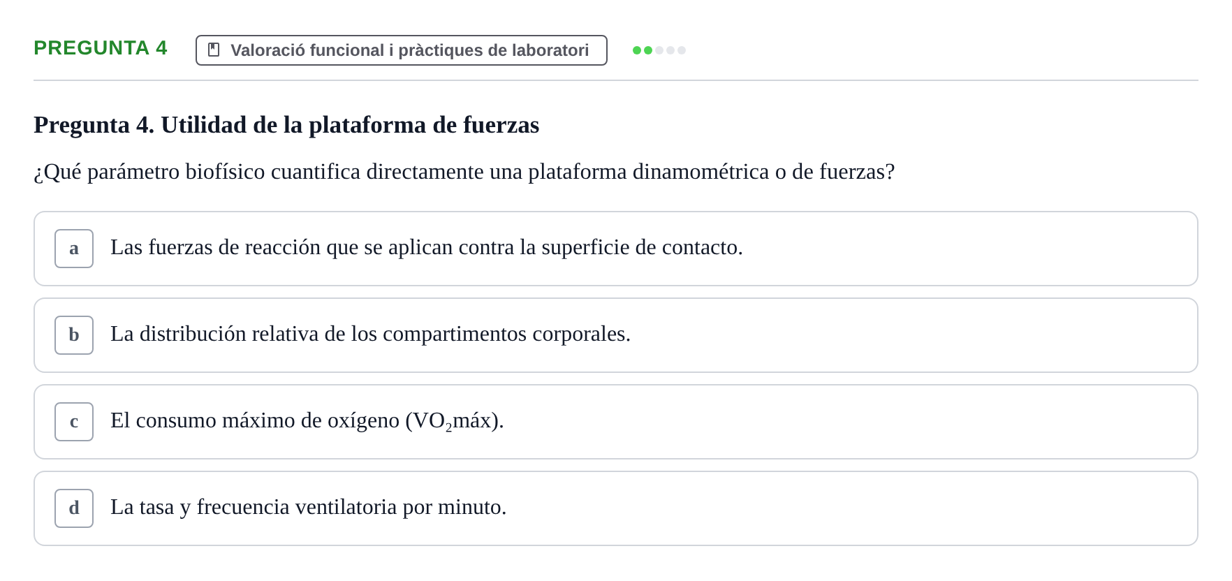 Enunciado: Pregunta 4