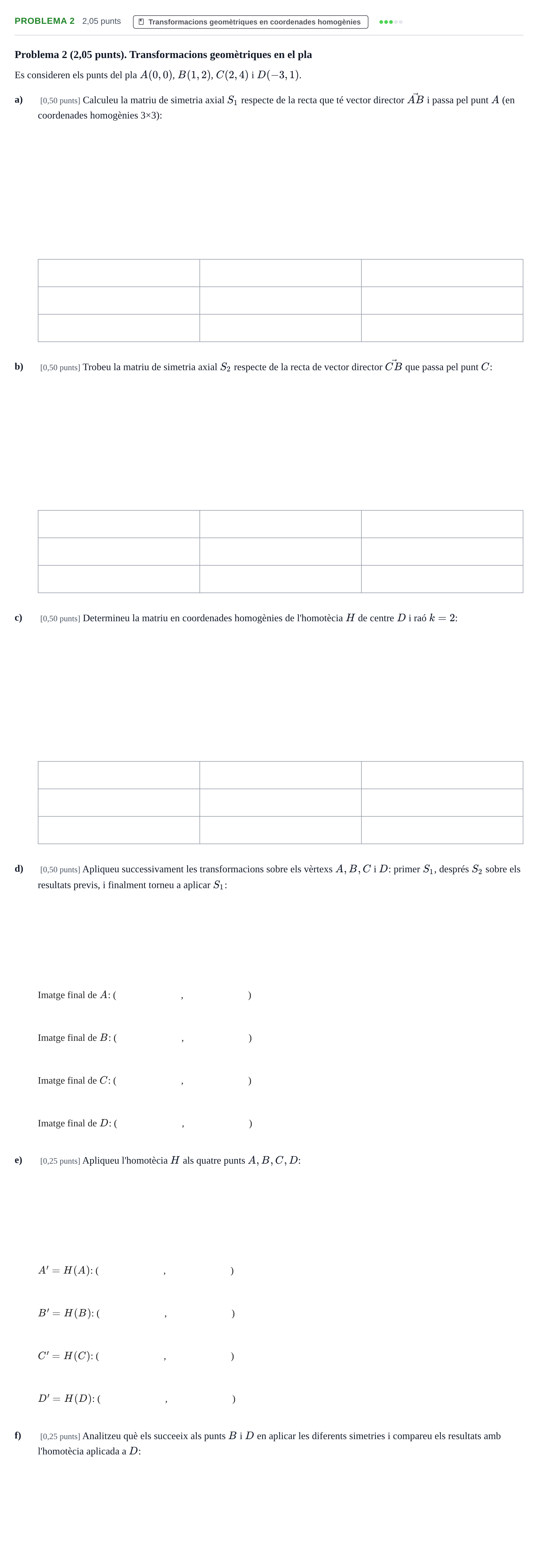 Enunciado: Problema 2 · Álgebra UDG 2022